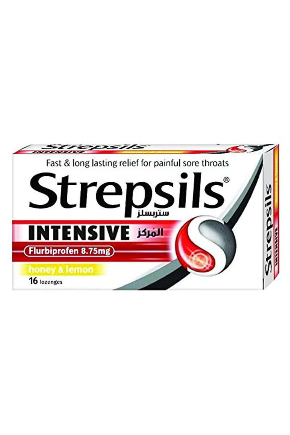 STREPSİLS-Strepsils Intensive Honey & Lemon Lozenges – 16's 1