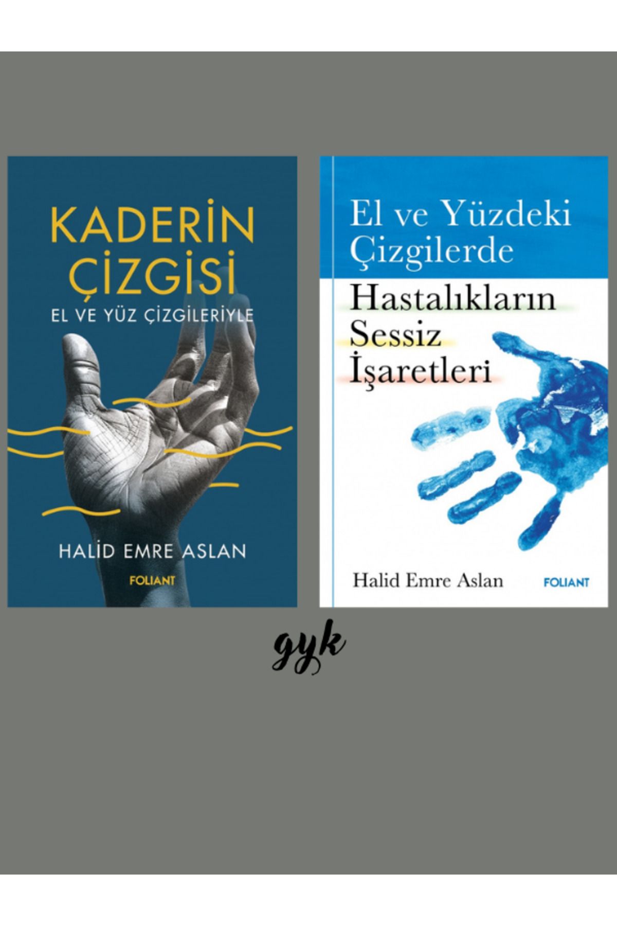 Foliant Yayınları Kaderin Çizgisi ve El ve Yüzdeki Çizgilerde Hastalıkların Sessiz İşaretleri 2'li SET