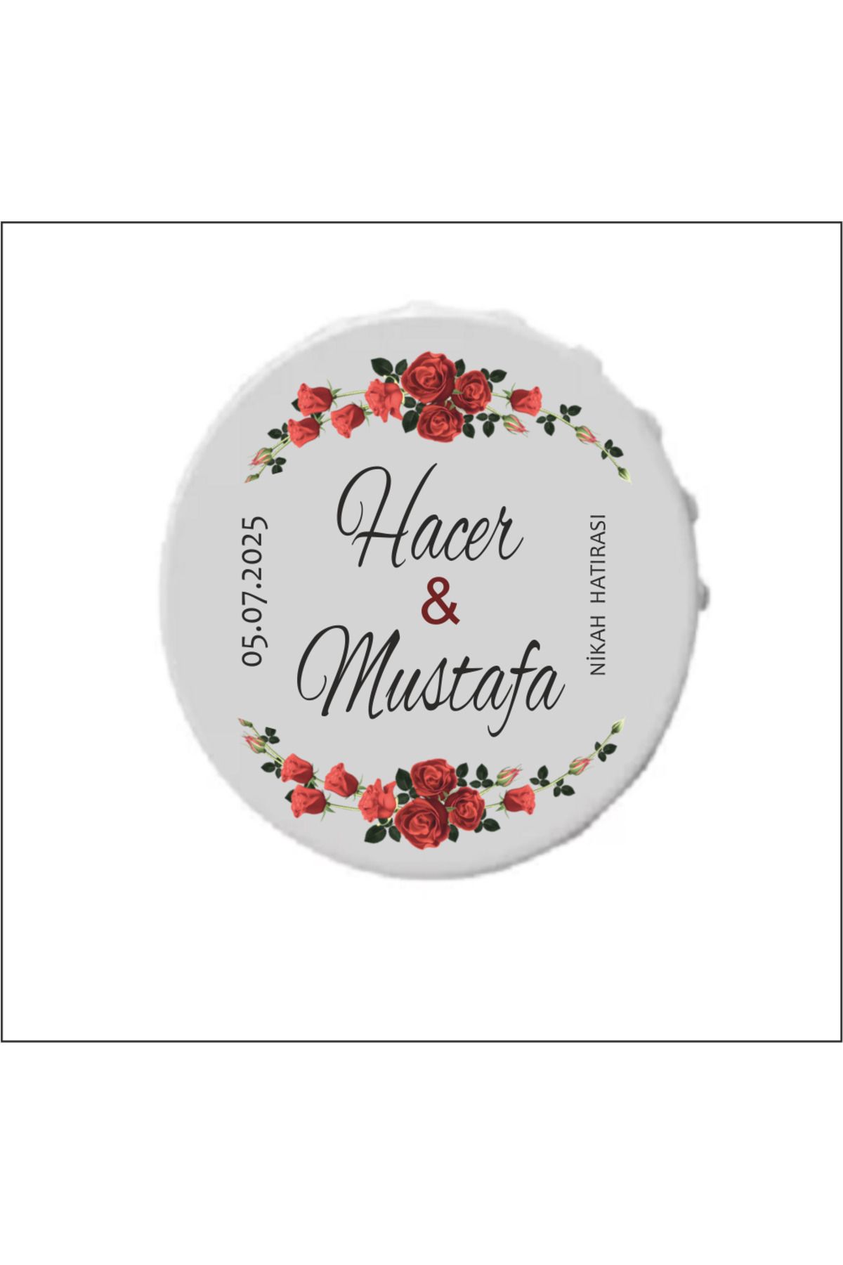 bertekdijital Bertek Dijital 10 Adet Düğün Nişan Nikah Kapak Magnet Açacak Kp04-10