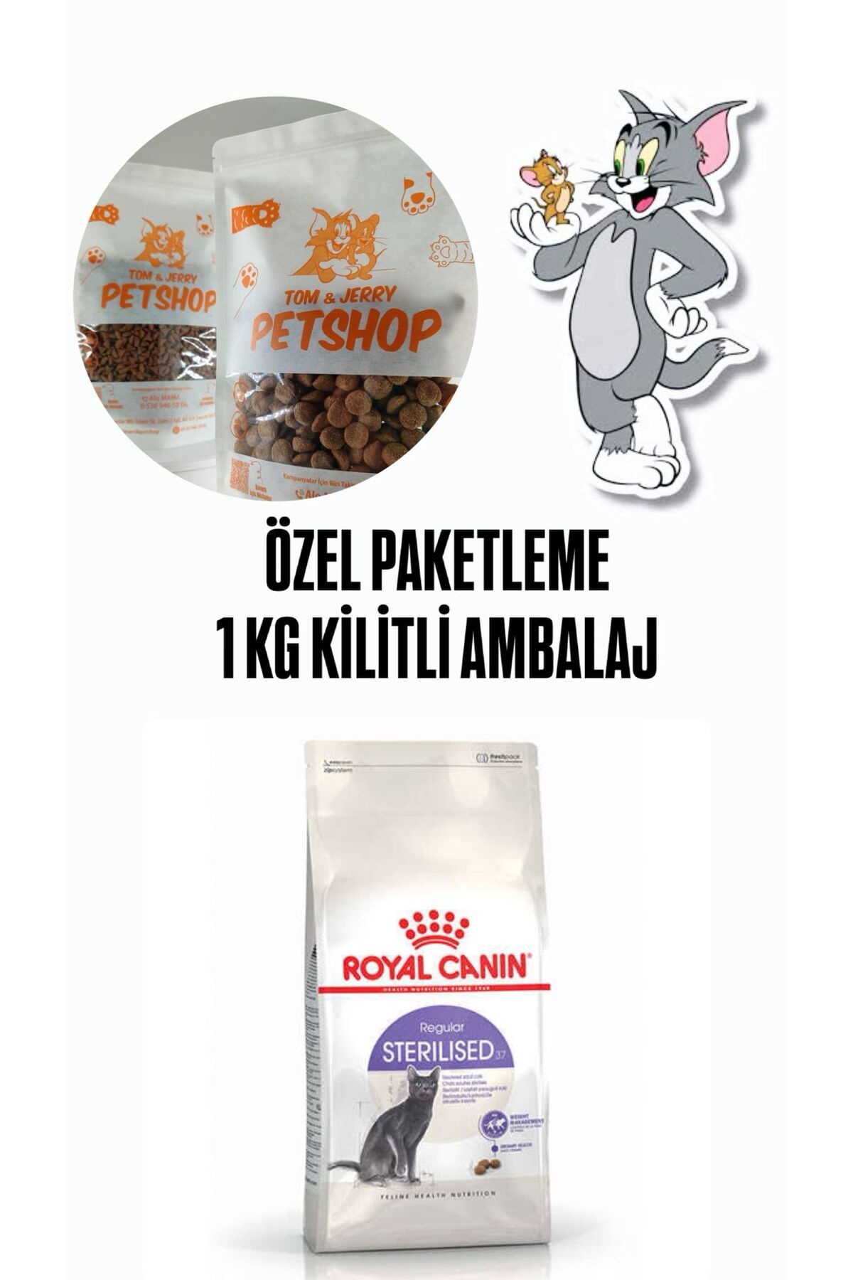 Royal Canin TOM&JERRYPETSHOP - Royal Canin Kısır Kedi Maması 1 kg