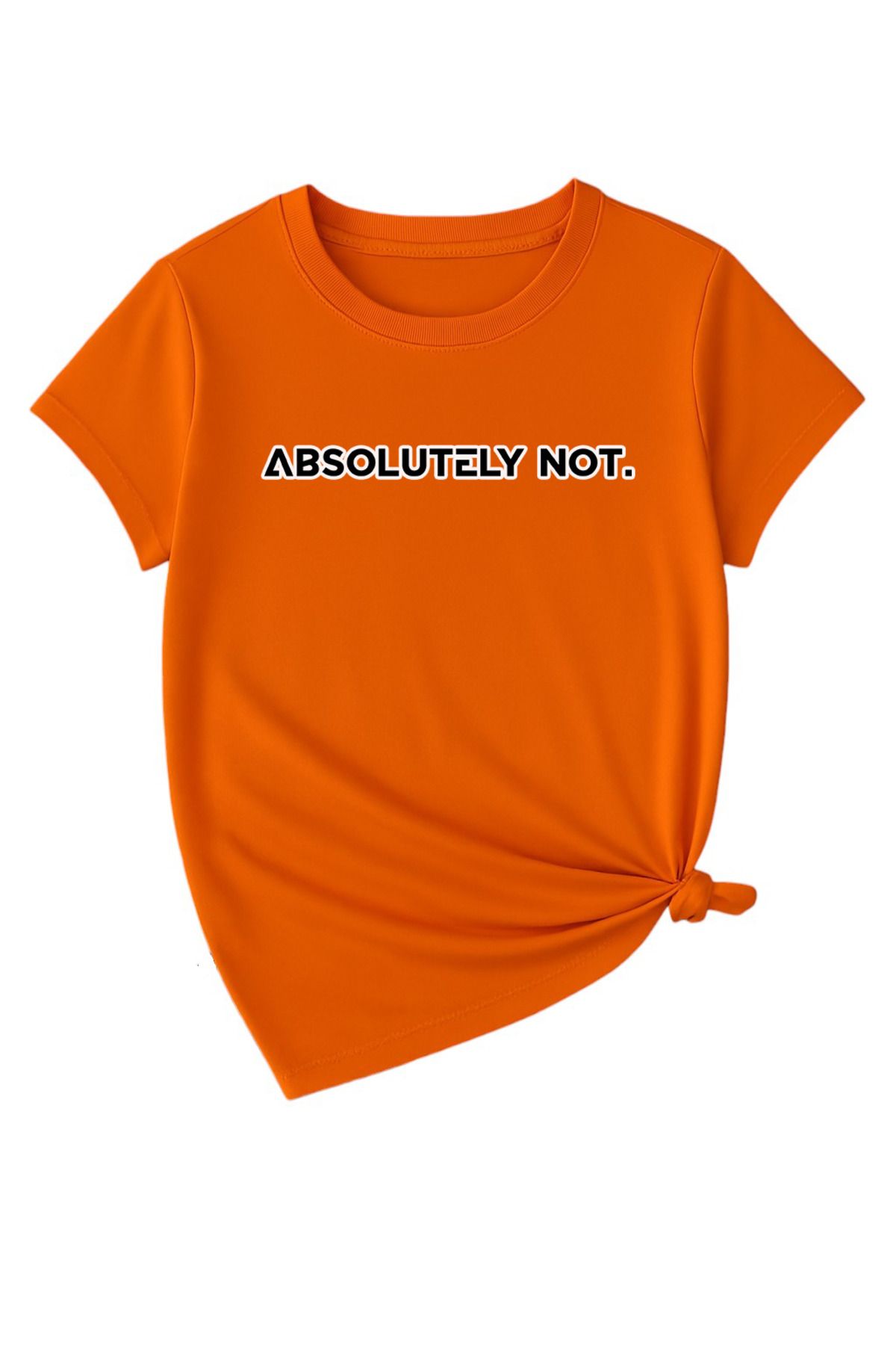 uyguntarz Unisex Kesinlikle Hayır. Tasarım Basklı Tshirt