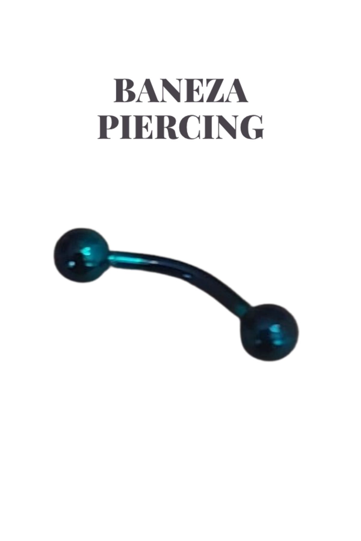BANEZA Cerrahi Çelik Paslanmaz Kararmaz Karışık Piercin