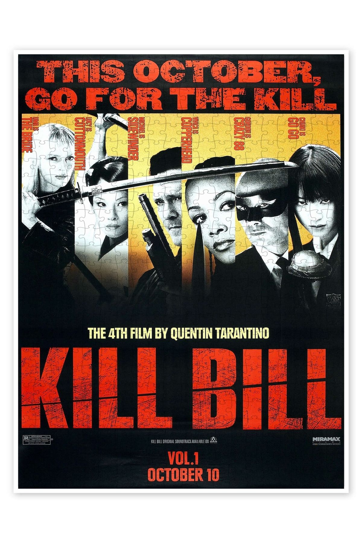 Jeronkarji Kill Bill – 1. Cilt 500 Parça Puzzle Yapboz Klasik Film Temalı