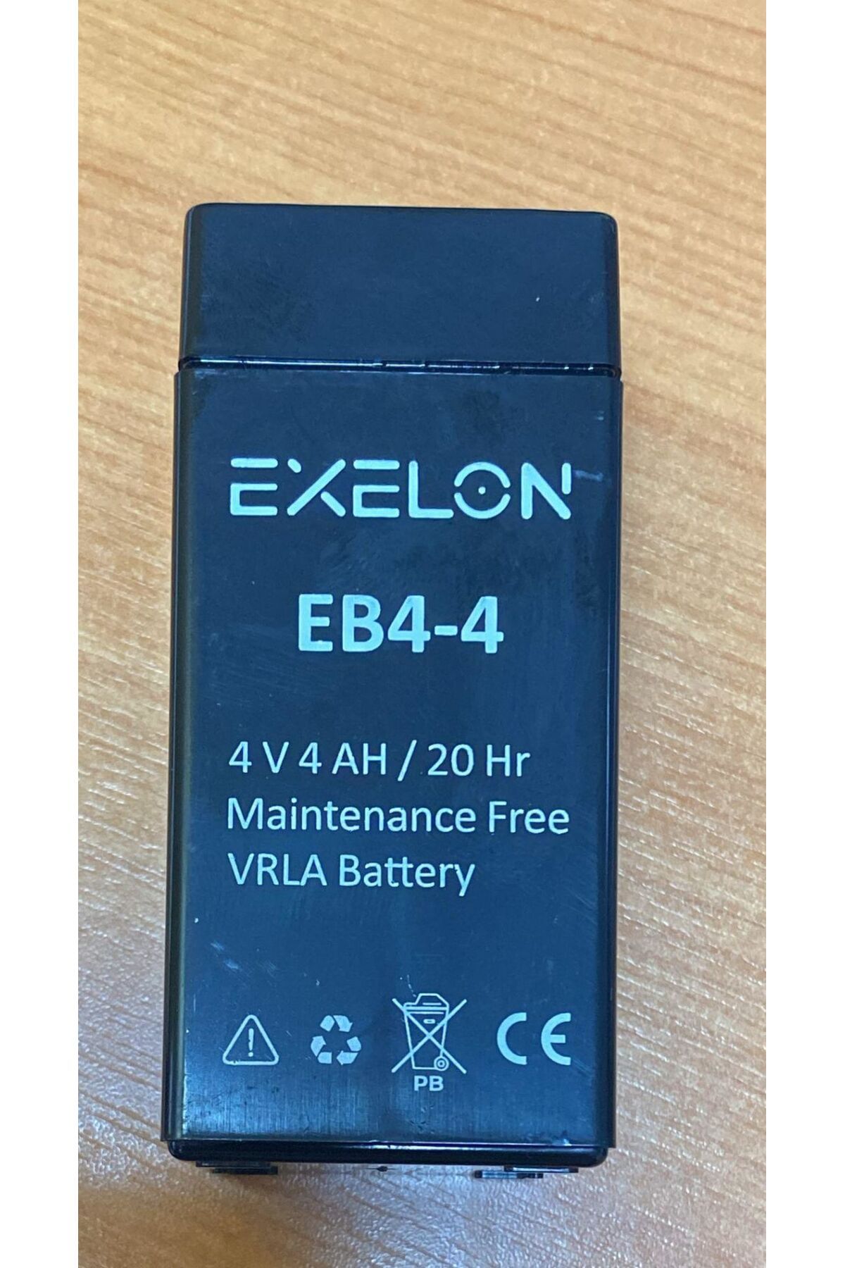 Bolsat 4 VOLT 4 AMPER AKÜ EXELON-ÖLÇÜLER 45*45*10 mm.460 GRAM