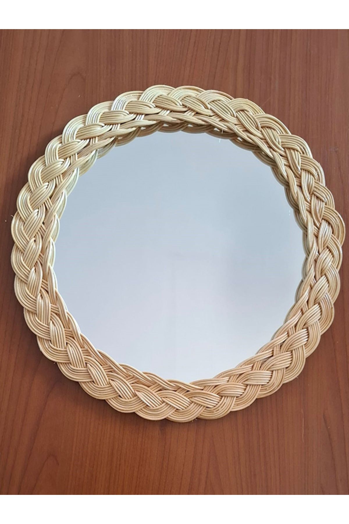Miss Moray Bambu Yuvarlak Ayna 30cm