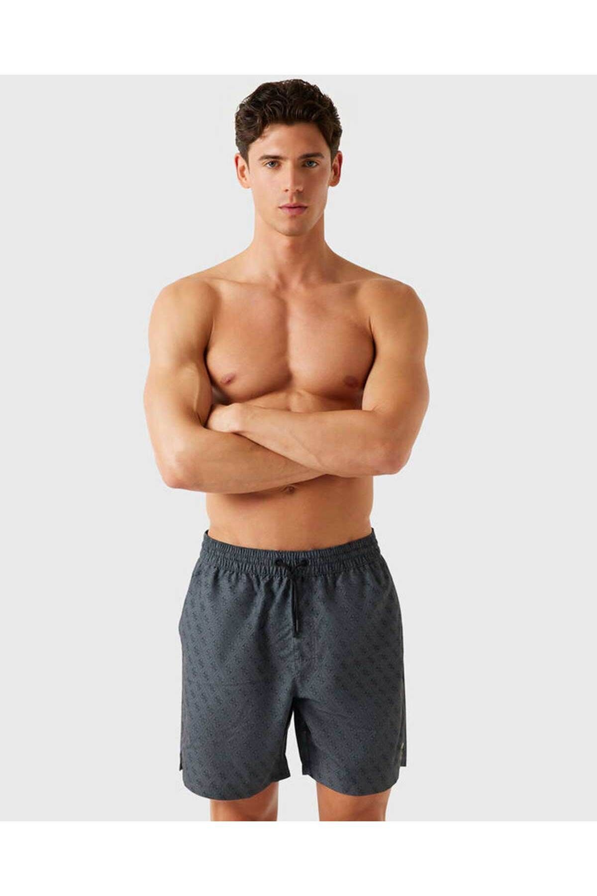 Guess Swimtrunk Medium Bottom Board Deniz Şortu