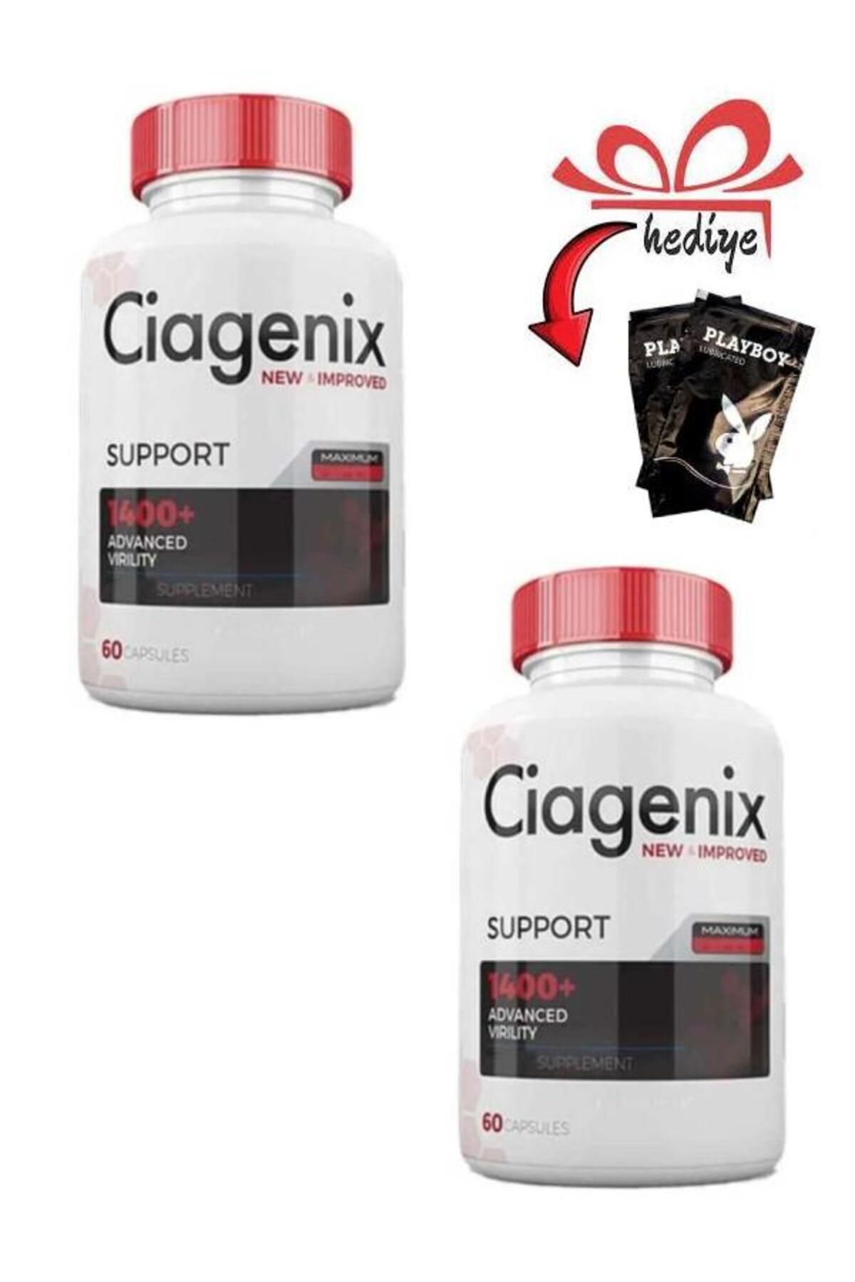 X-One Ciagenix Erkeklere Özel Performans Sertlik Takviyesi 60'lı x 2 ad. + Kayganlaştırıcı Jelle