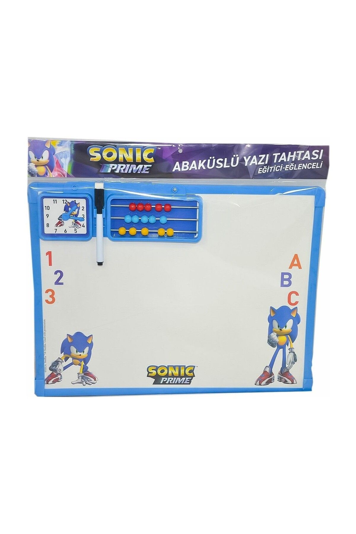 Sonic Sonıc Abaküslü Beyaz Yazı Tahtası SO7860
