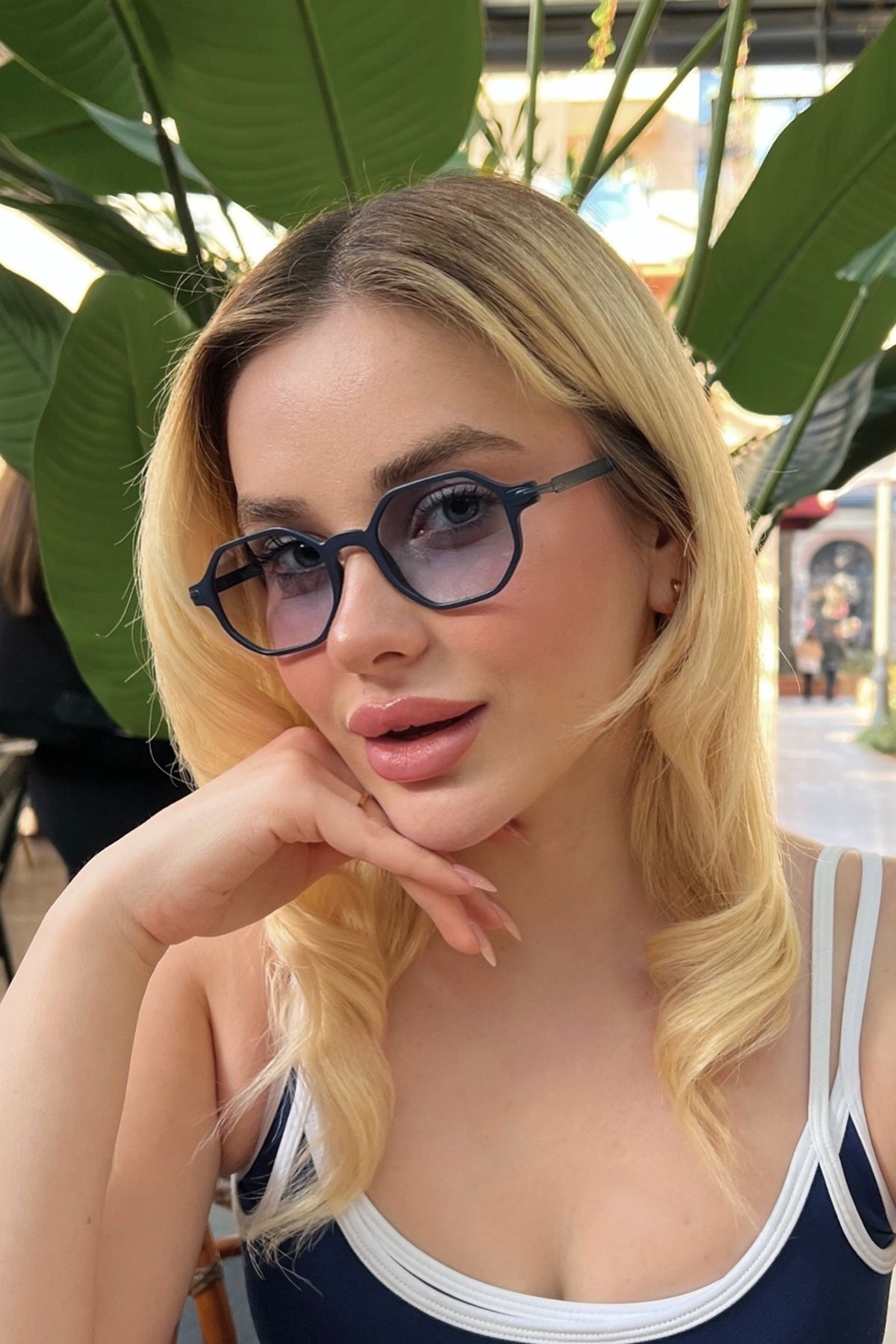 COOLANDBETTER ROWEN KARE GÜNEŞ GÖZLÜĞÜ RENKLİ UNİSEX ERKEK KADIN YENİ SEZON POPÜLER / REN EYEWEAR