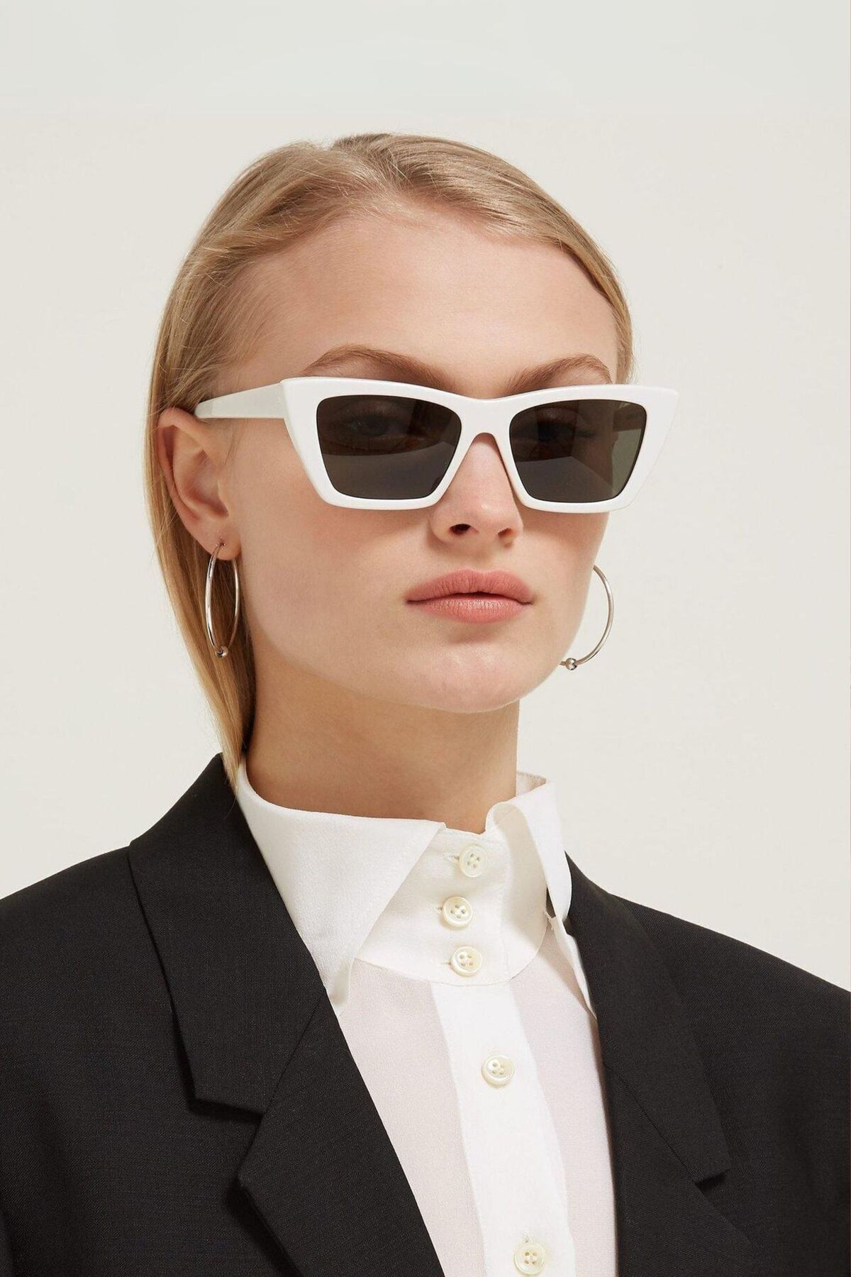 COOLANDBETTER CİRO BEYAZ GÜNEŞ GÖZLÜĞÜ 2024 KADIN MODERN YENİ SEZON REN EYEWEAR