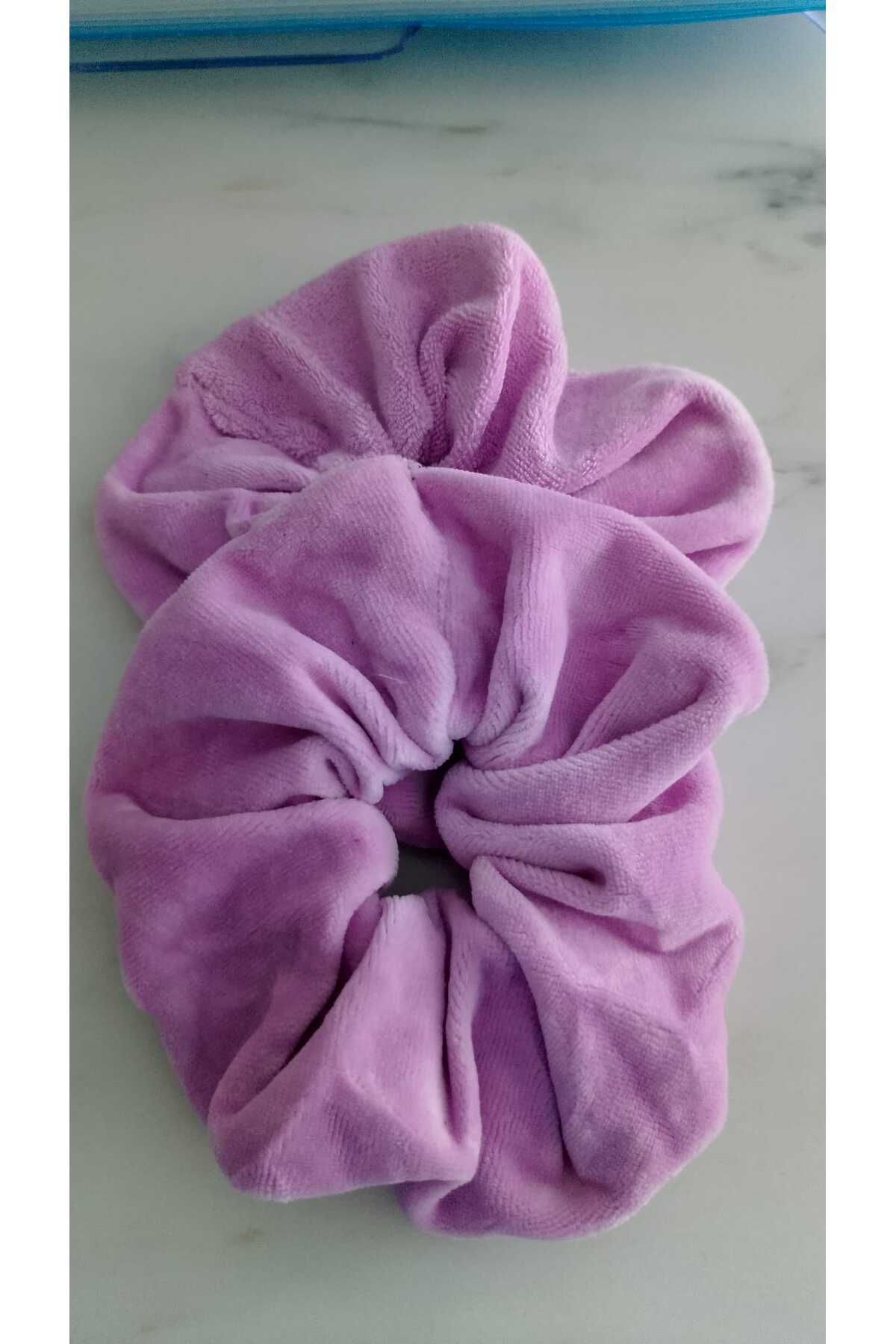 şehrazat handmade KADIN HAVLU AÇIK LİLA 2Lİ SAÇ TOKASI