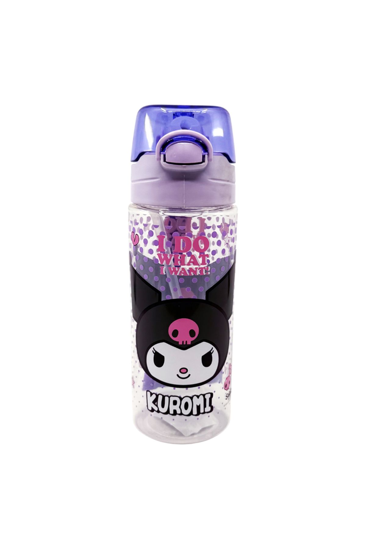 kuromi Plastik Matara 500ml Timon-3405