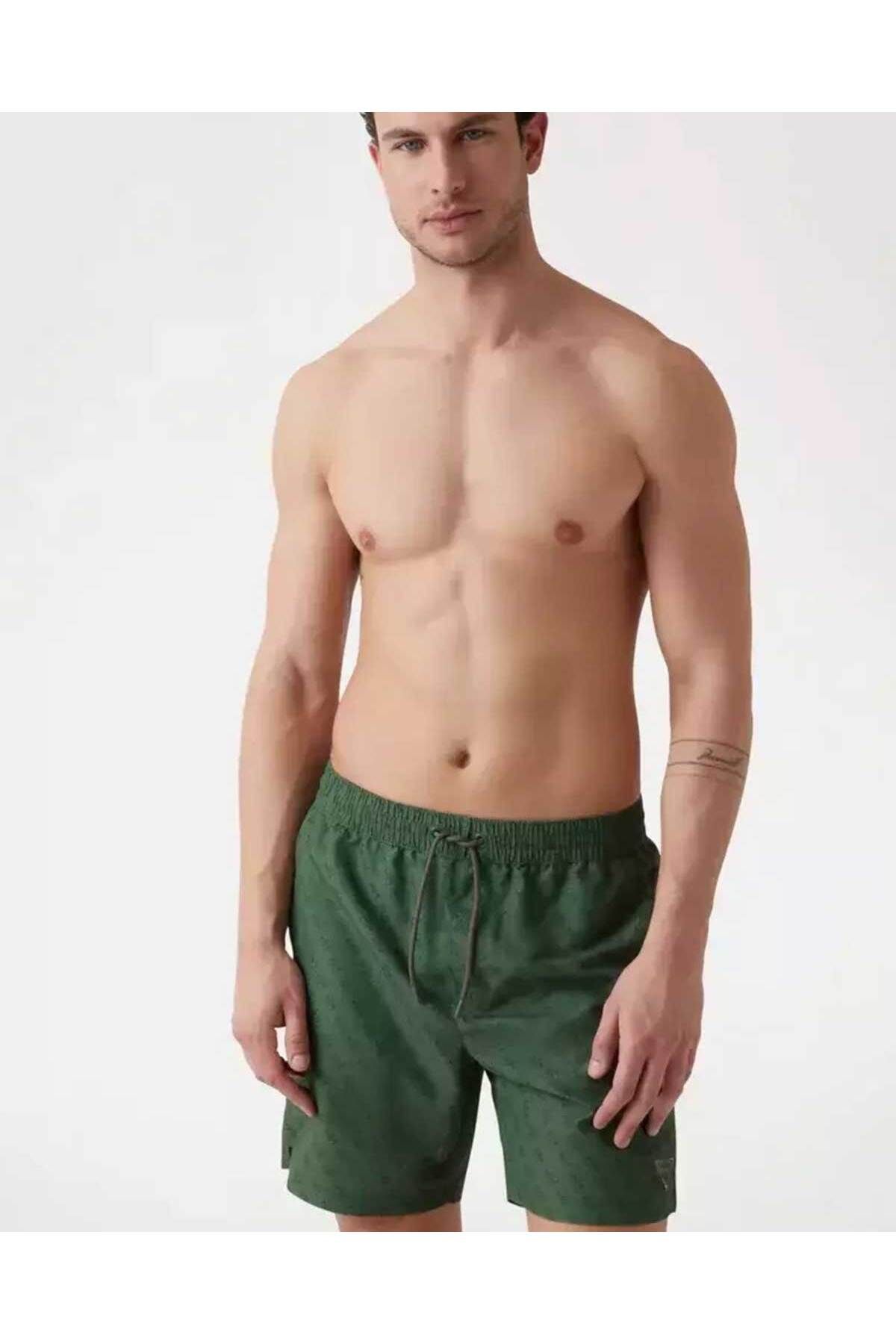 Guess Swimtrunk Medium Bottom Board Deniz Şortu
