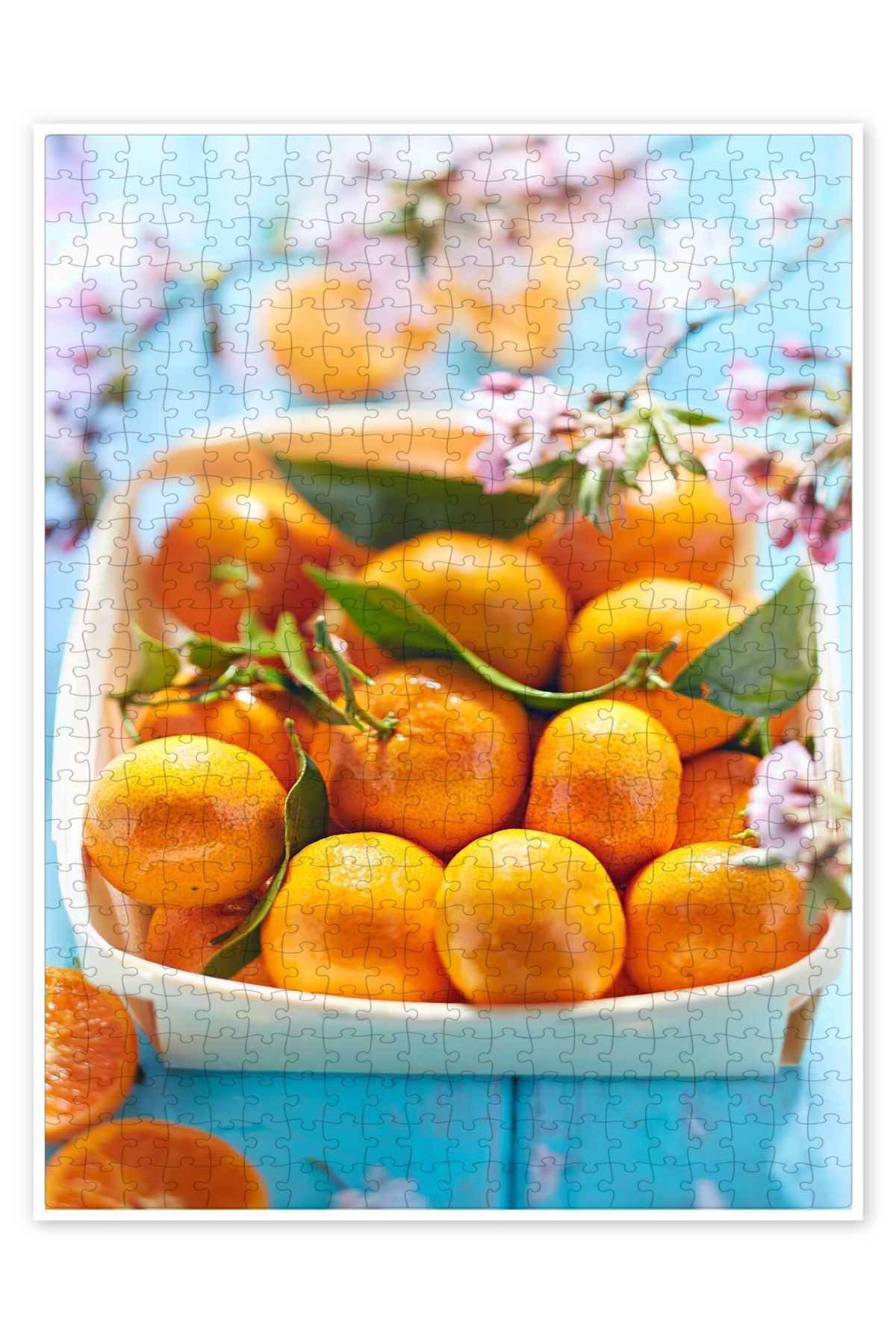 Jeronkarji Yaz-tatlı mandalina 500 Parça Puzzle Yapboz Mutfak Temalı Yetişkinler için