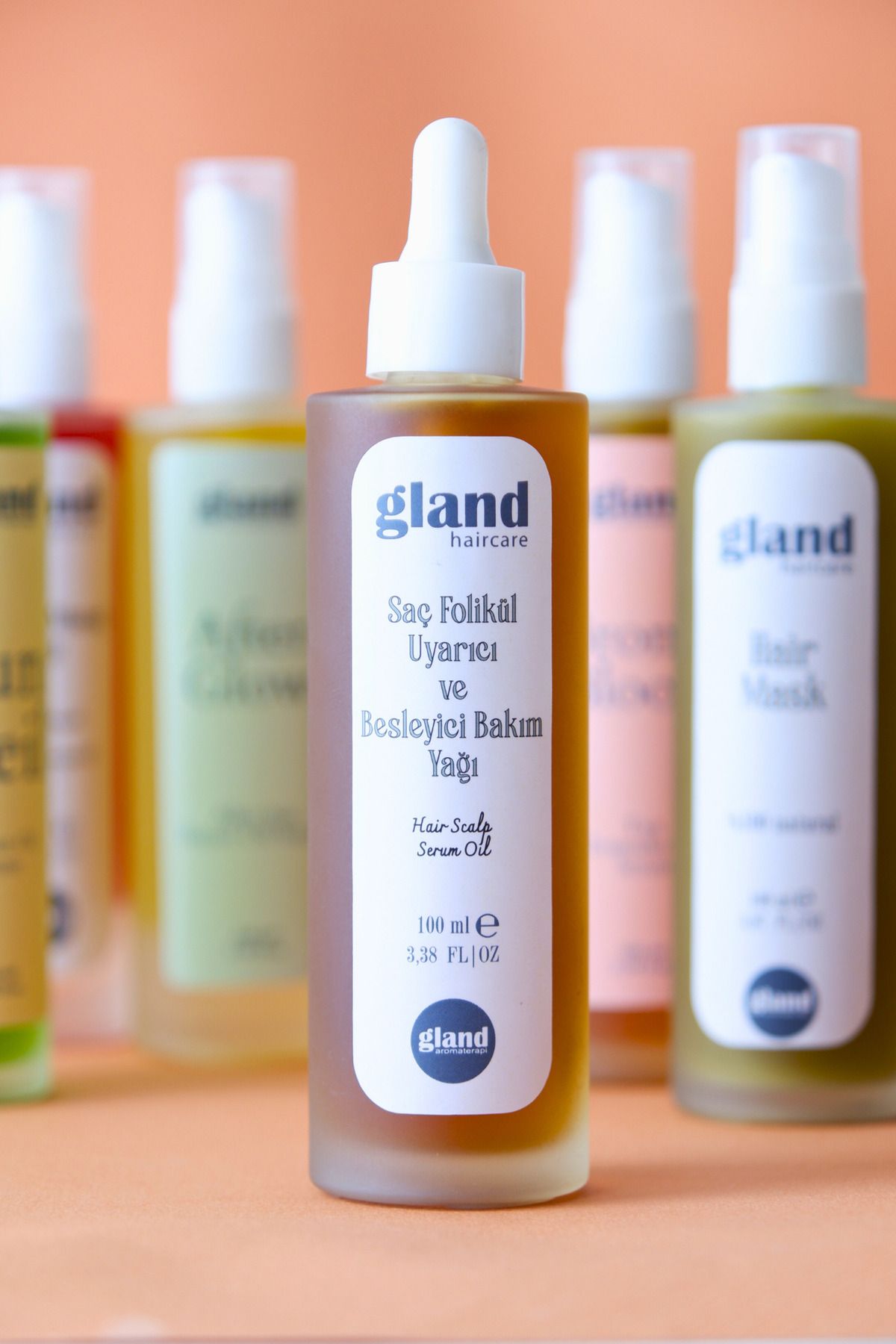 GLAND Aromaterapi 100ml - Saç Folikül Uyarıcı ve Besleyici Bakım Yağı - Hair Scalp Oil Serum