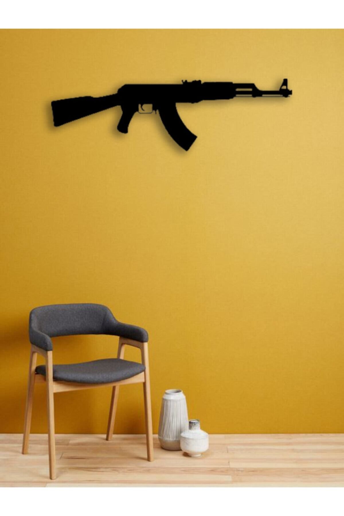 Aoz atölye Ak-47 Ahşap Tablo