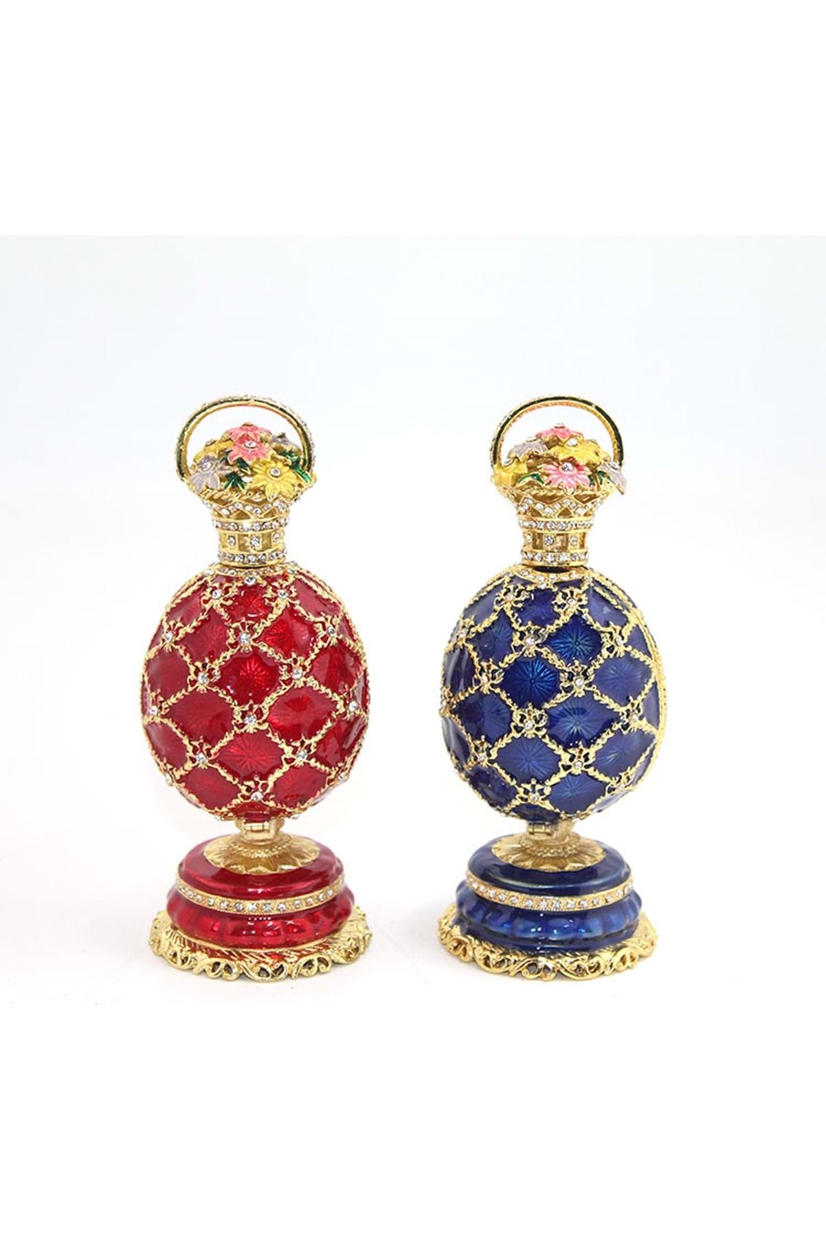 Store Sıvaroskı Taşlı Tekli Yumurta 10*6 Cm