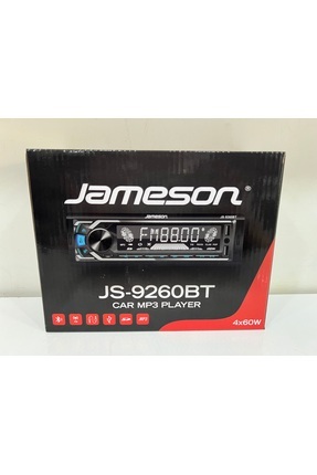 Jameson JS-9260BT ÇİFT USB BT AUX OTO TEYP YENİ SERİ