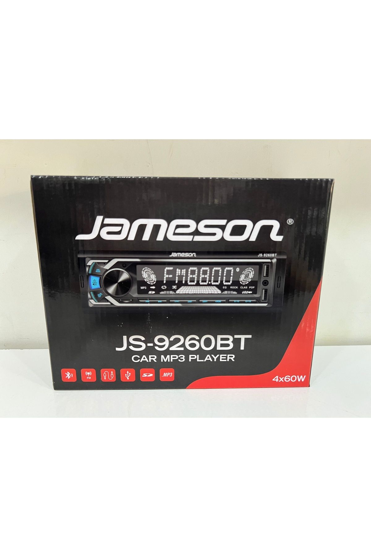 Jameson JS-9260BT ÇİFT USB BT AUX OTO TEYP YENİ SERİ
