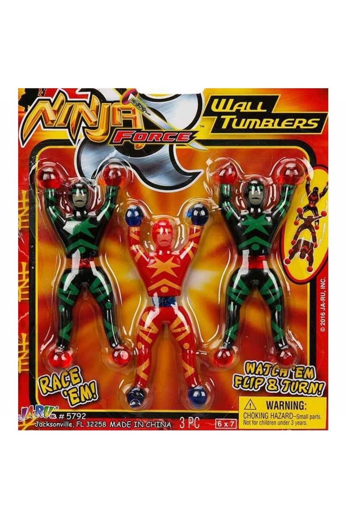 KIZILKAYA Kıızılkaya Ninja Force Camda Takla Atan Ninjalar 3 lü