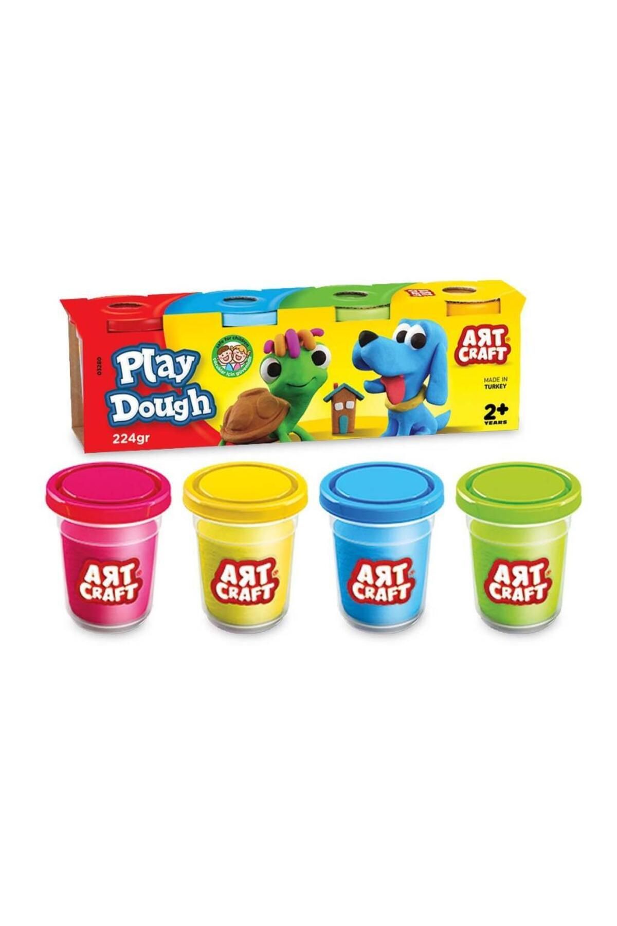 Yuba Avm Nessiworld Dede Art Craft 4'lü Oyun Hamuru 224 gr