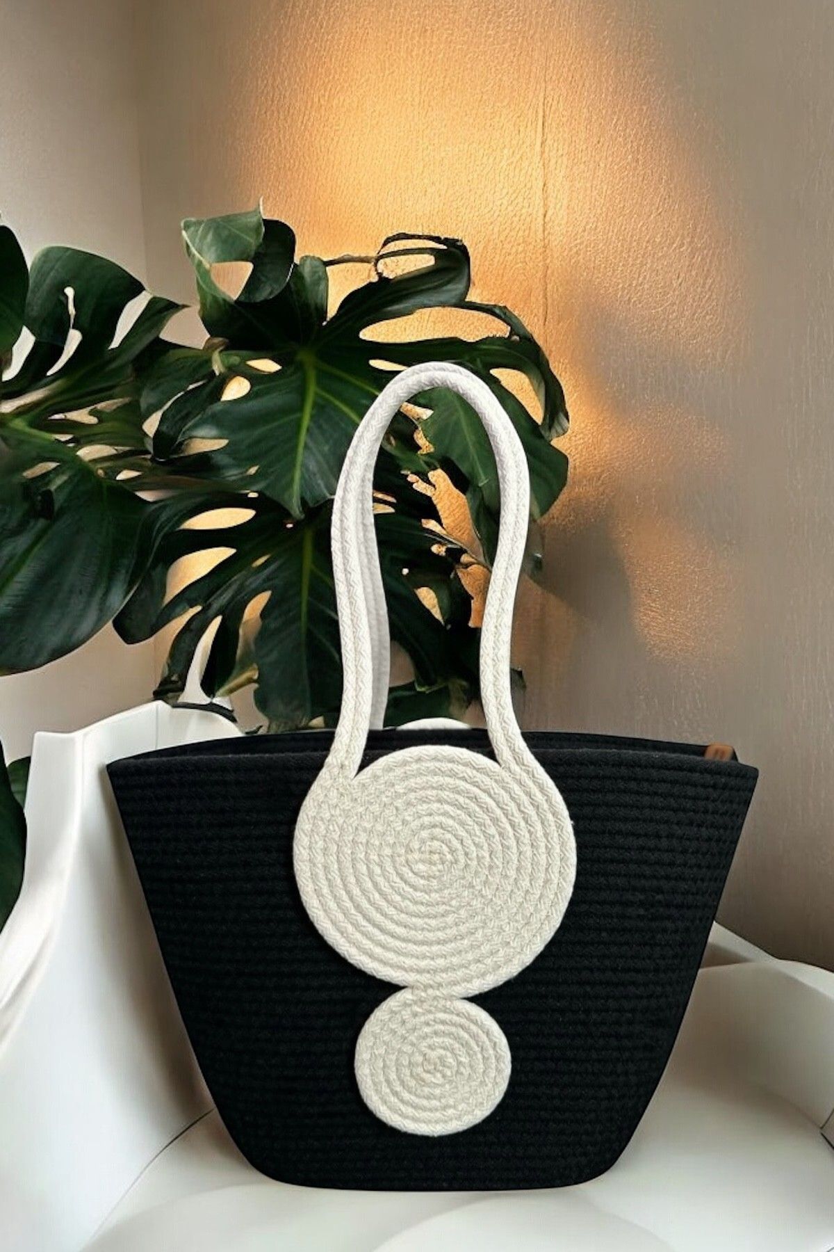 mom girl atelier Kadın Yuvarlak Saplı Omuz Çantası