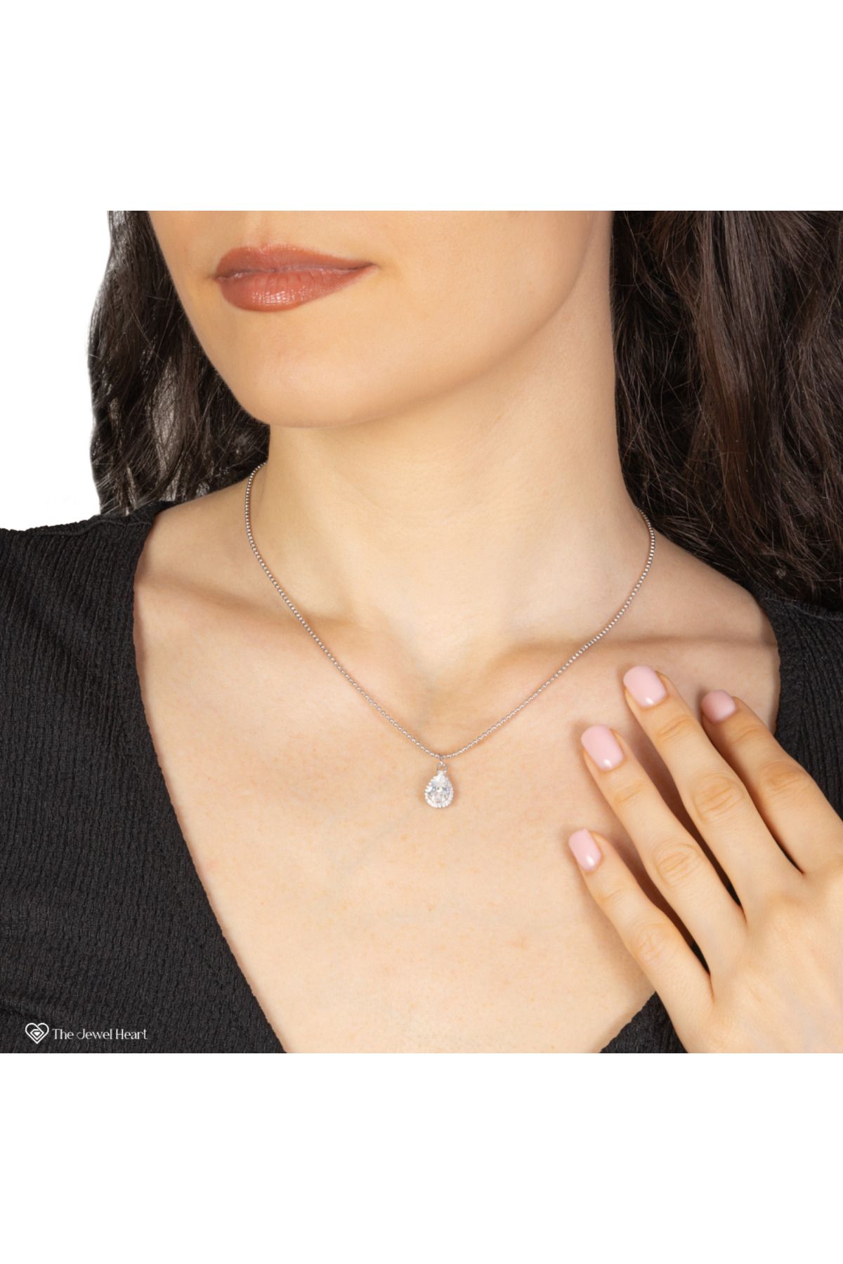 The Jewel Heart-Colier Eternal Love pentru Mama – Argint 925, Cutie LED Cadou 5