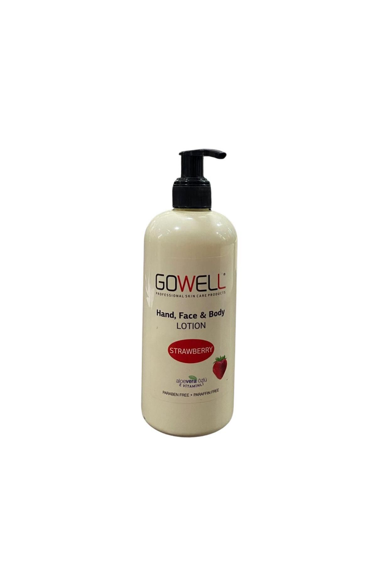 Gowell M&well El Ve Vücut Losyonu Çilekli 400 ml
