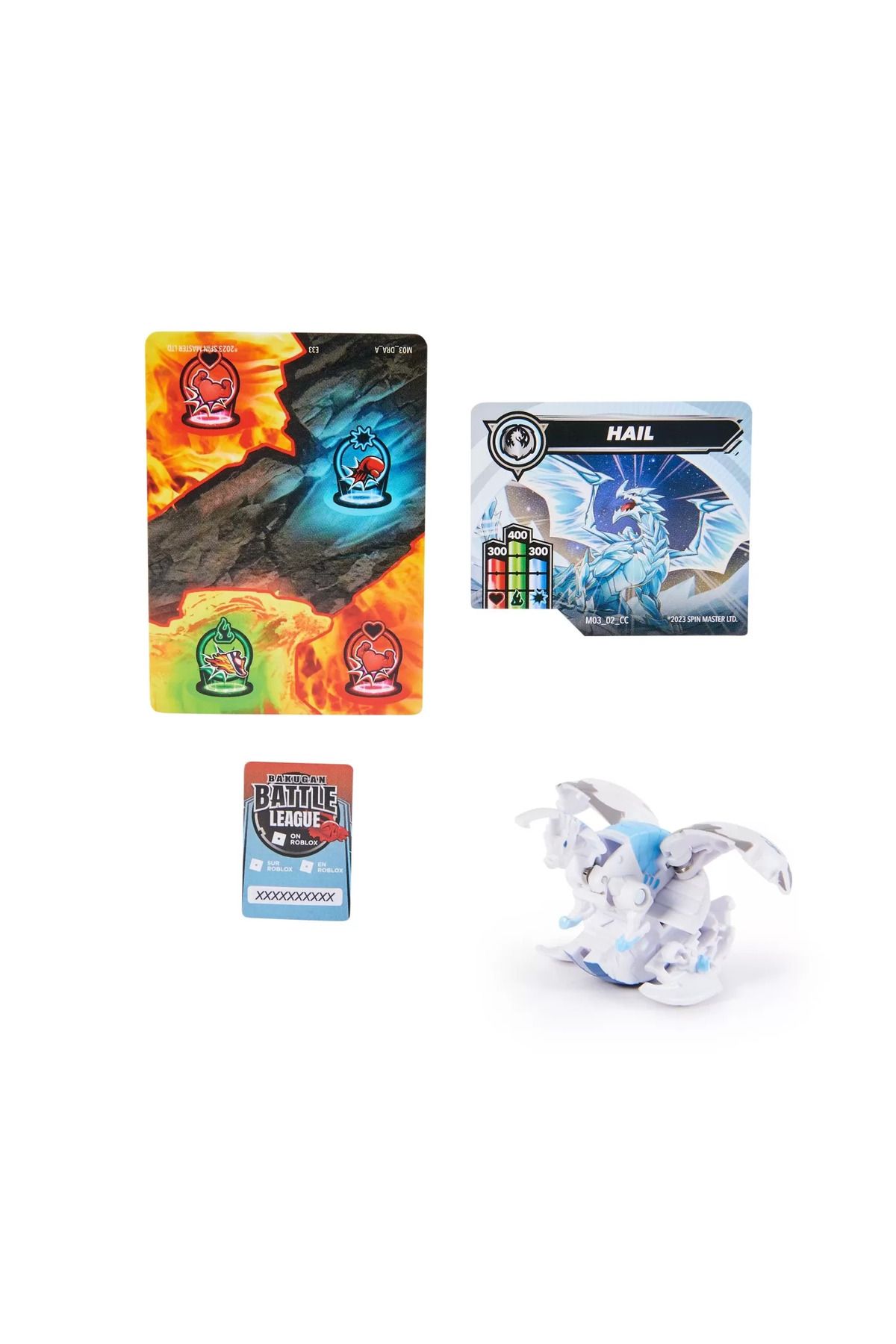 Bakugan Mechtanium Surge-BAKUGAN BASIC PACK HAIL 2