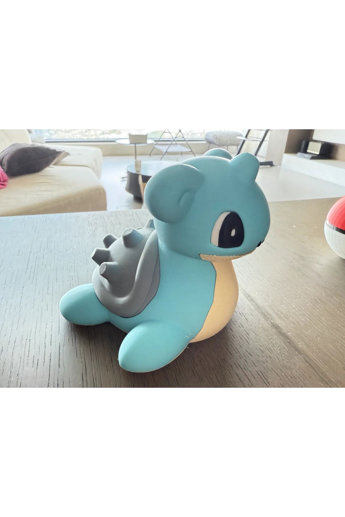 Phigo Q-Version Lapras Figürü – 12 cm Çok Renkli Plastik Koleksiyon Oyuncağı | Çok Parçalı 3D Baskı
