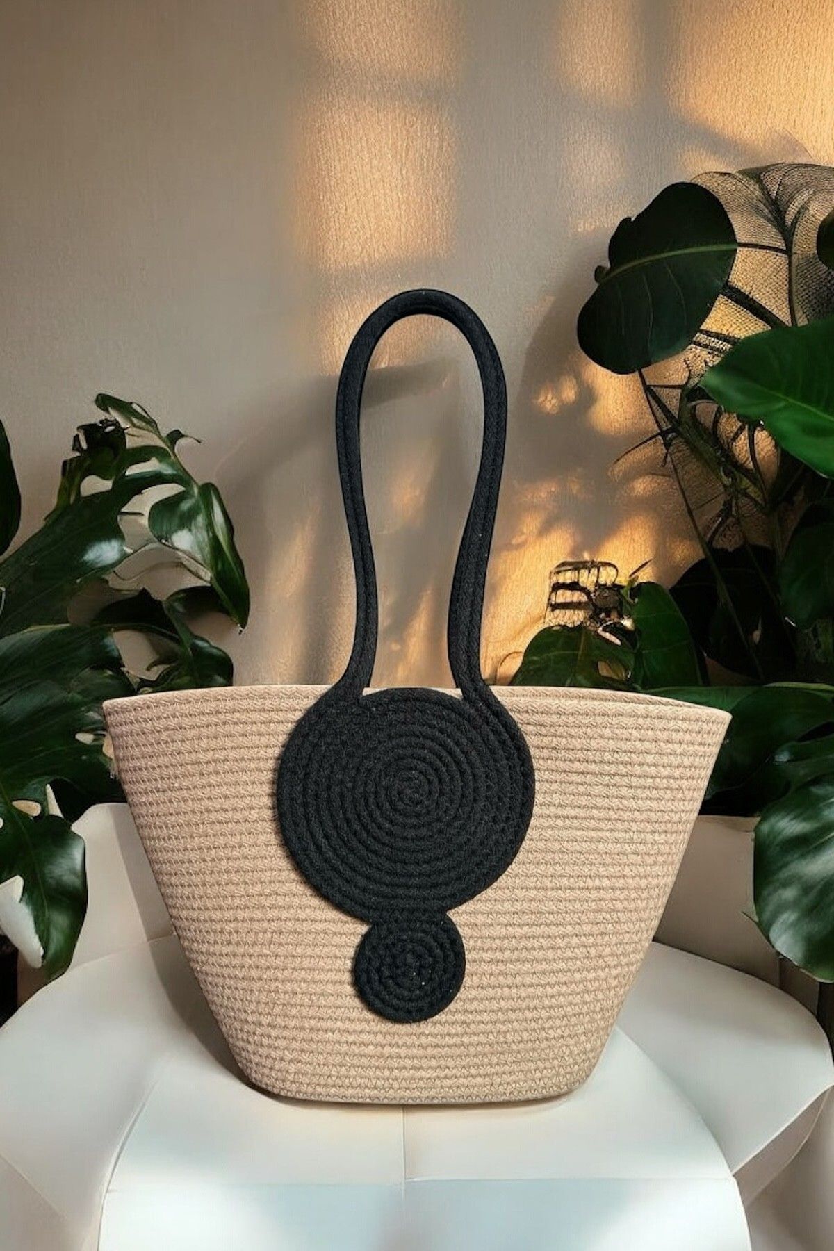 mom girl atelier Kadın Yuvarlak Saplı Omuz Çantası