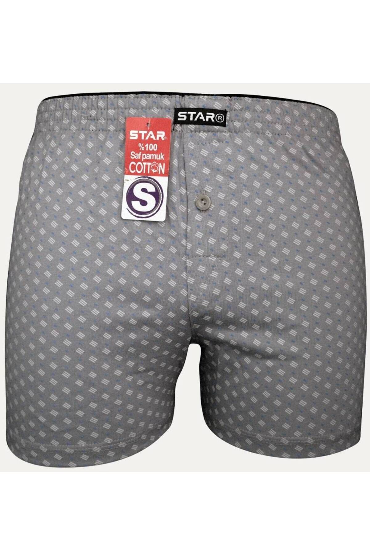 Star %100 SAF PAMUKLU RAHAT KALIP DESENLİ HAVLU BEL BOXER