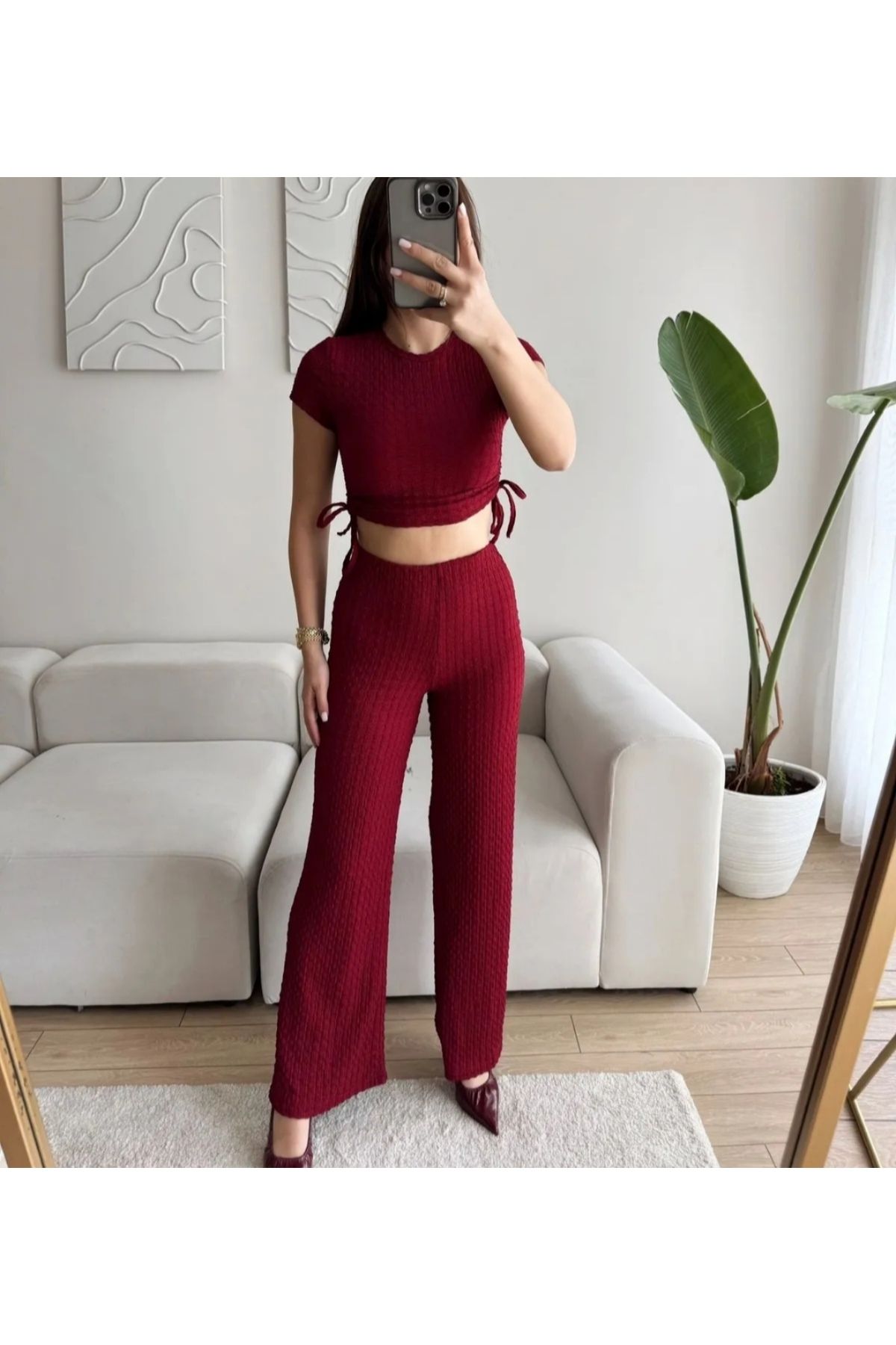 Zirova Fashion Gofre takım
