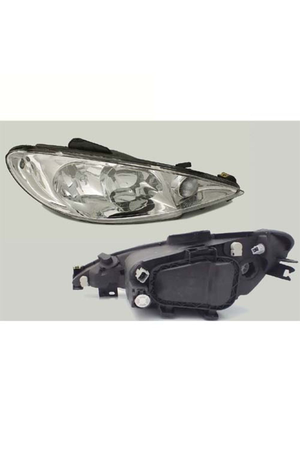 AYFAR FAR+SİNYAL SAĞ ŞEFFAF P206 03-10 (ELEKTRİKLİ)(H7+H7) 6205.S9