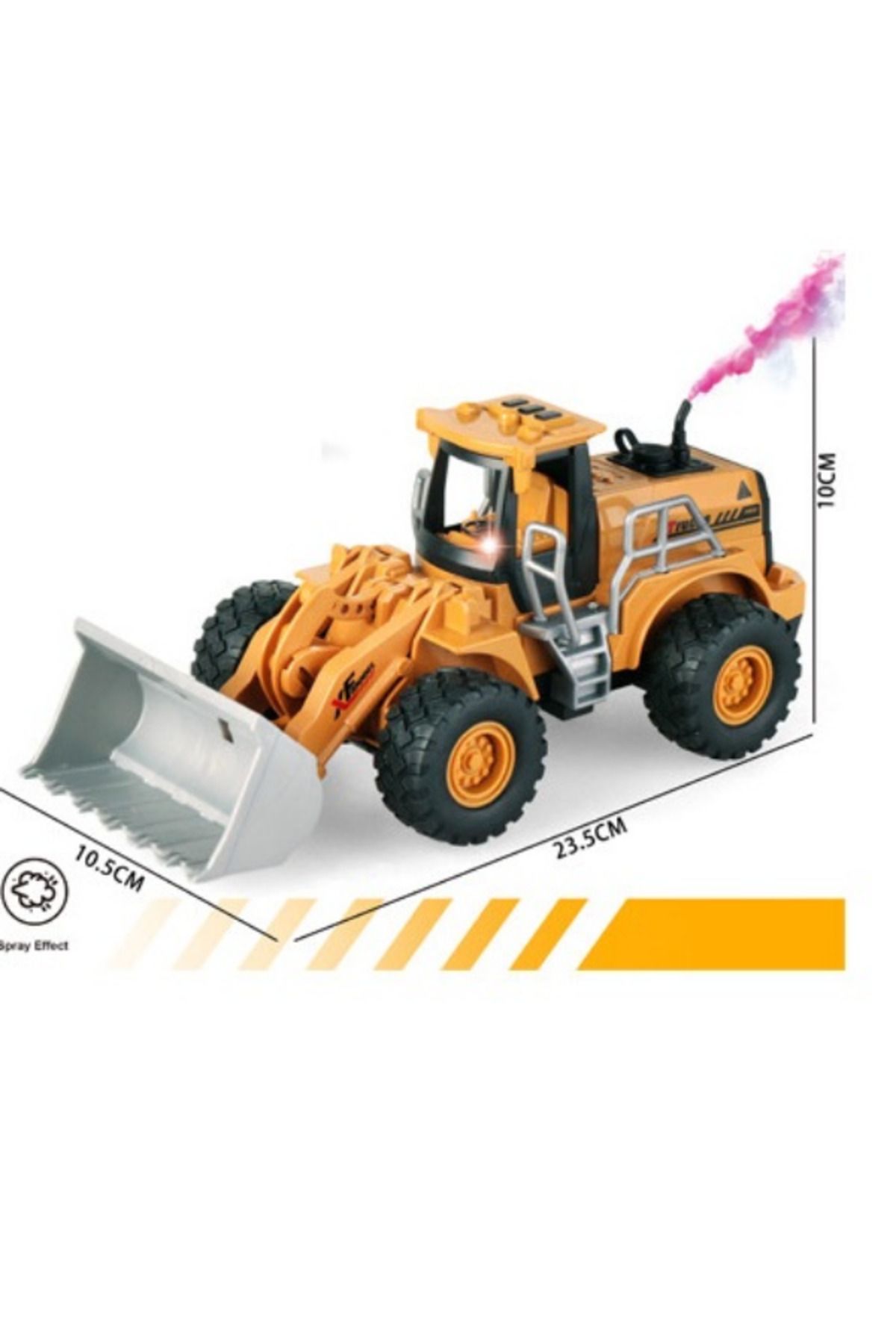 Wingzy Uzaktan Kumandalı Kepçe, Full Fonksiyon, Şarjlı, Buhar Atan, Kazıcı , Yükleyici, İş Makinesi