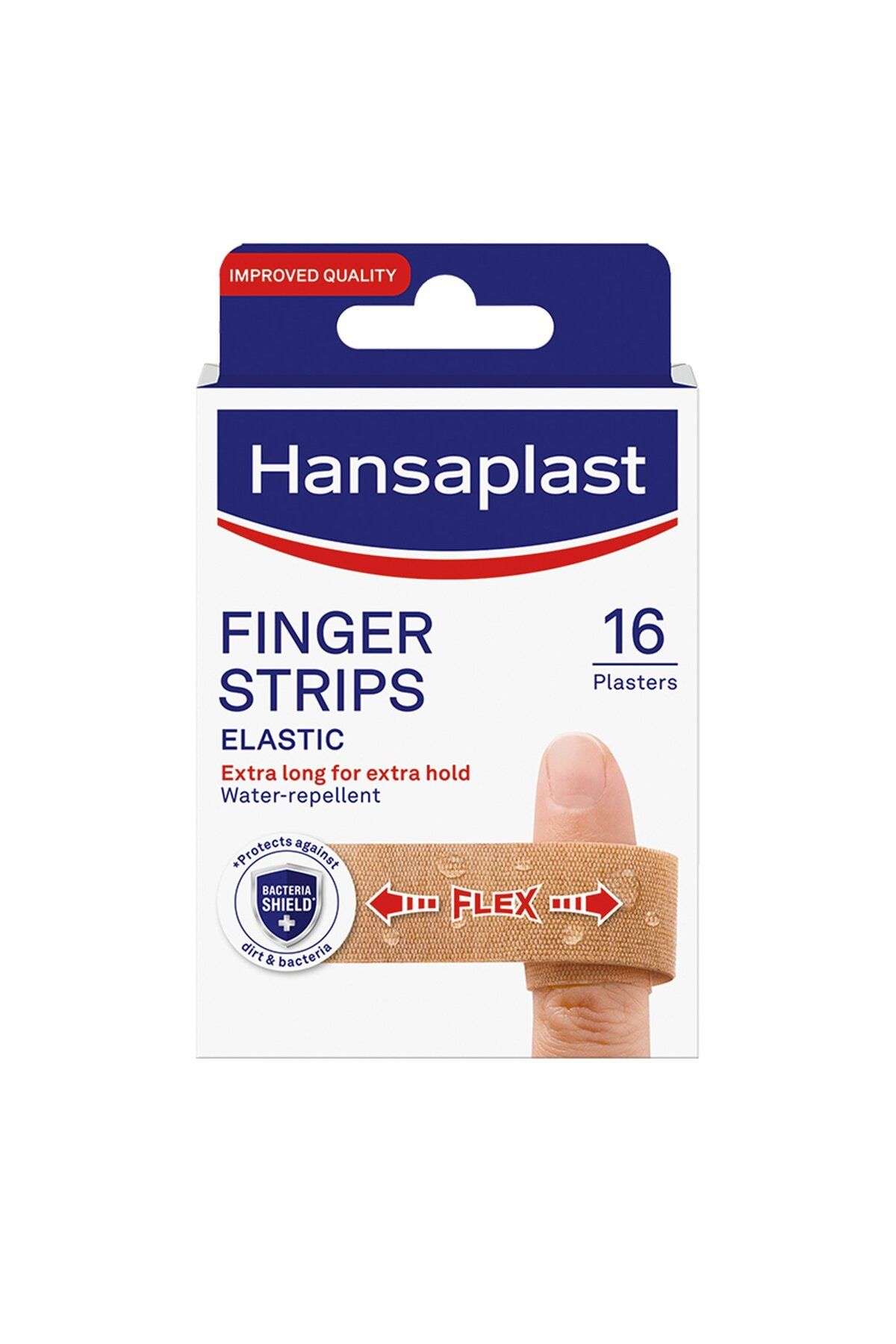 Hansaplast-Finger Strips Plasters Elastic 16 pcs 1