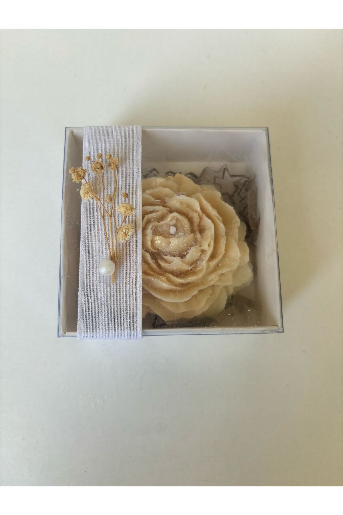 lilium candles Şakayık mum-10 adet-%100 soya mumudur-nişan hediyelik-simli