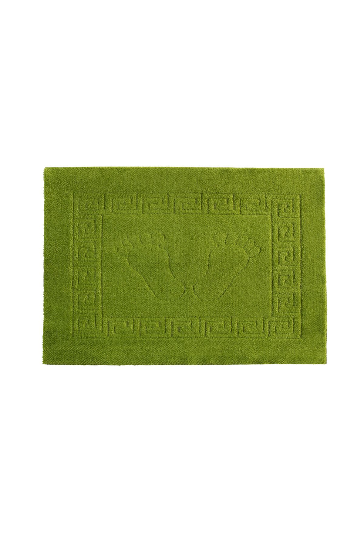 MirCotton Ayak Havlusu Kaydırmaz Jakarlı 45x65 Banyo havlusu