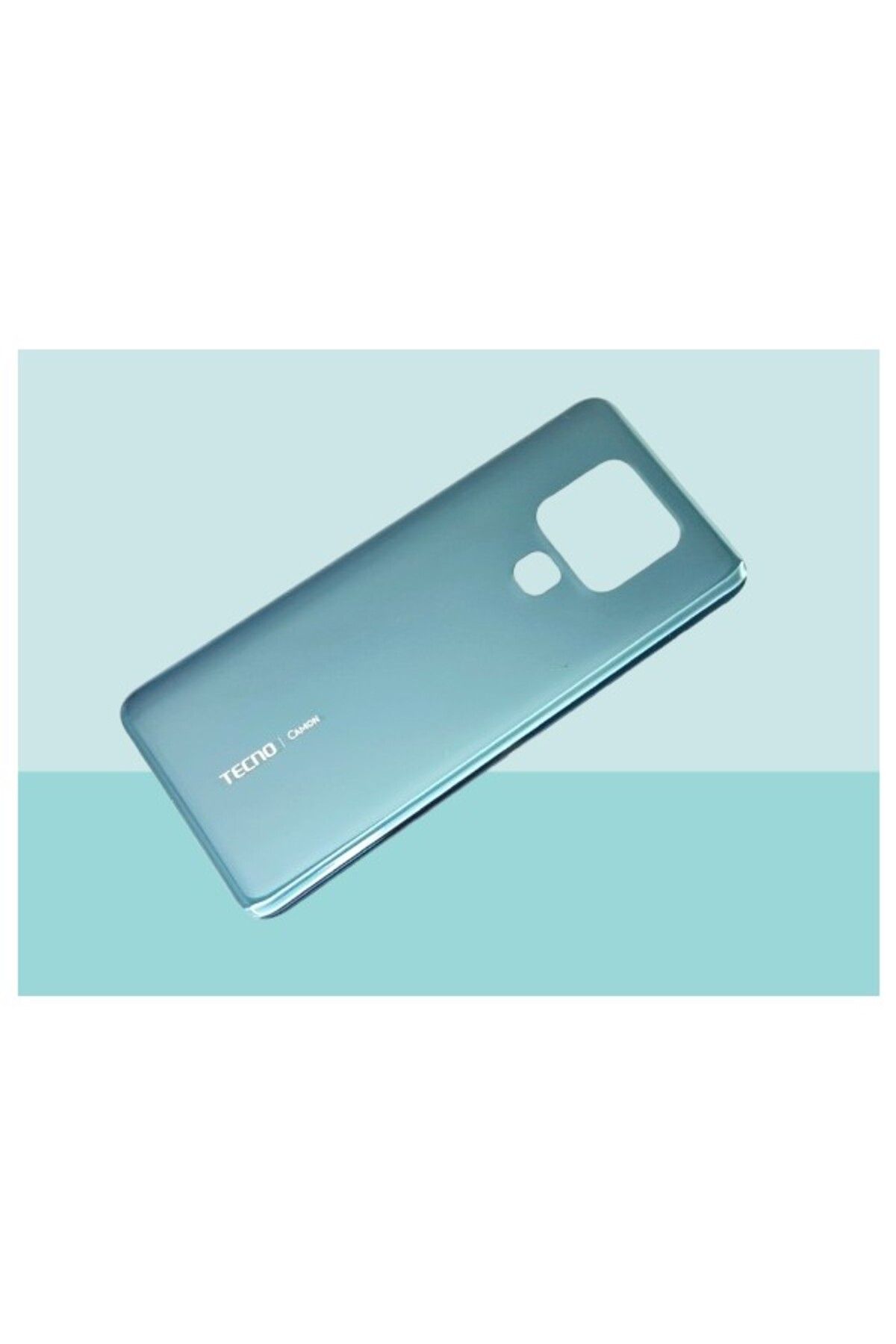 Asia Tecno Camon 16 (CE7J) Uyumlu Arka Kapak Batarya Kapağı Beyaz
