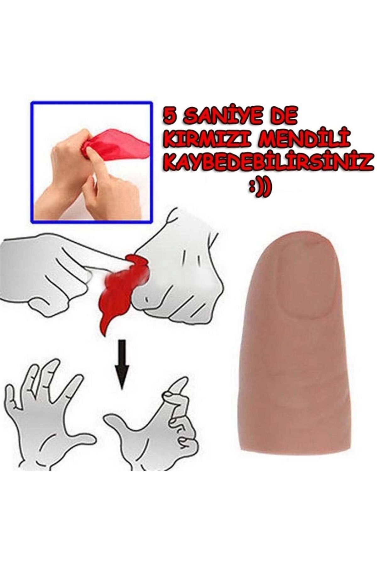 Generic Sihirli Parmak Mendil Kaybetme Oyunu