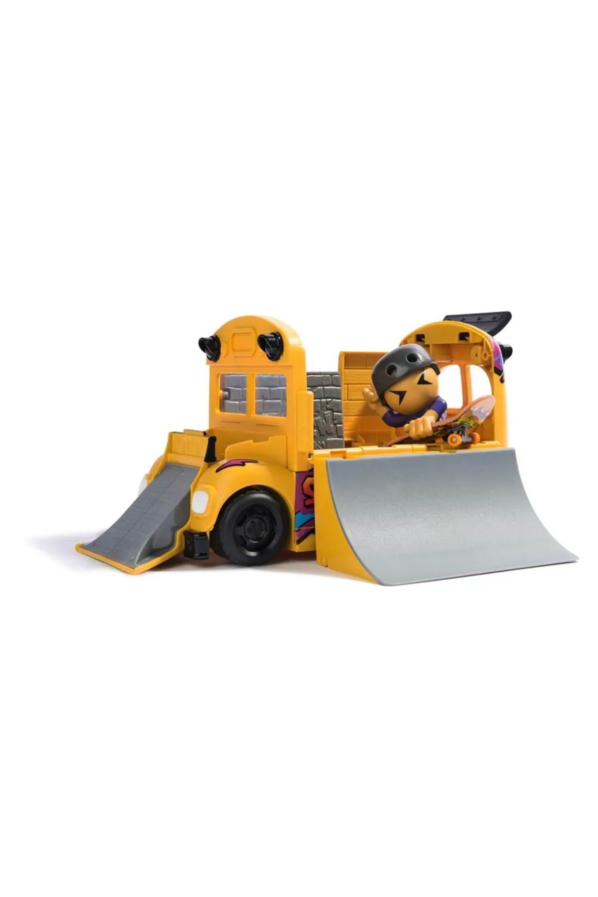 Spin Masters-TECH DECH SK8 CREW BUS PLAYSET 3