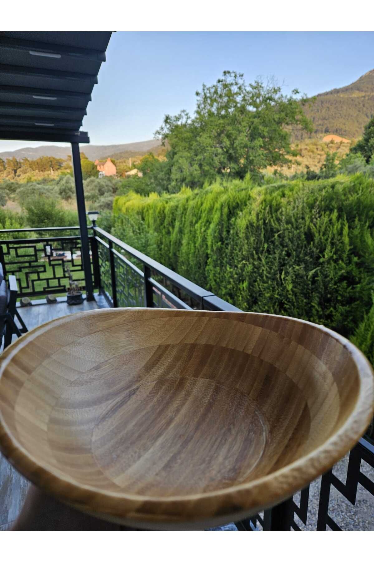 777Home Oval Bambu Salata Kase