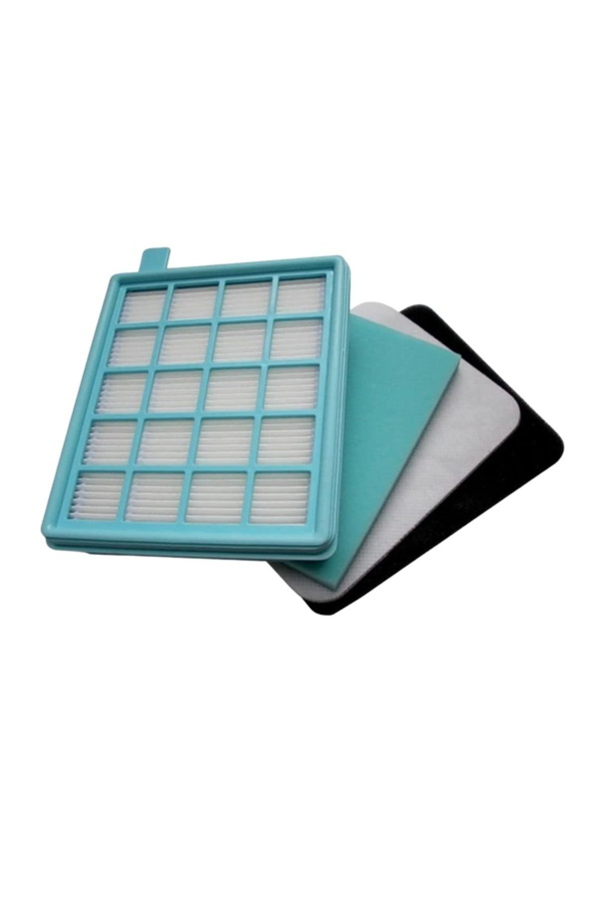 Yedex Philips Fc 9323 Power Pro Uyumlu 3 Süngerli Takım Hepa Filtre