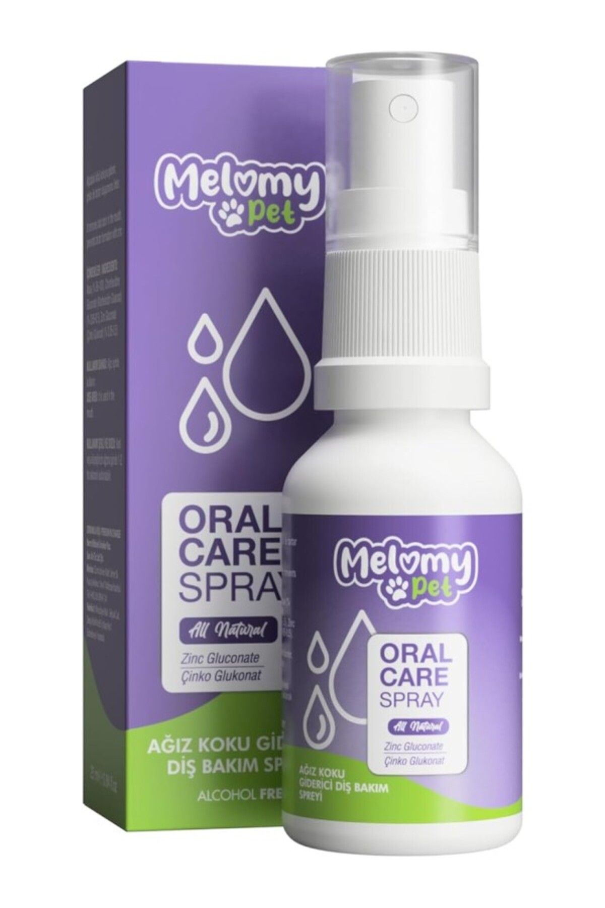 ShopZum Melomy &amp; Köpek Ağız &amp; Diş Bakım Spreyi - 25ml