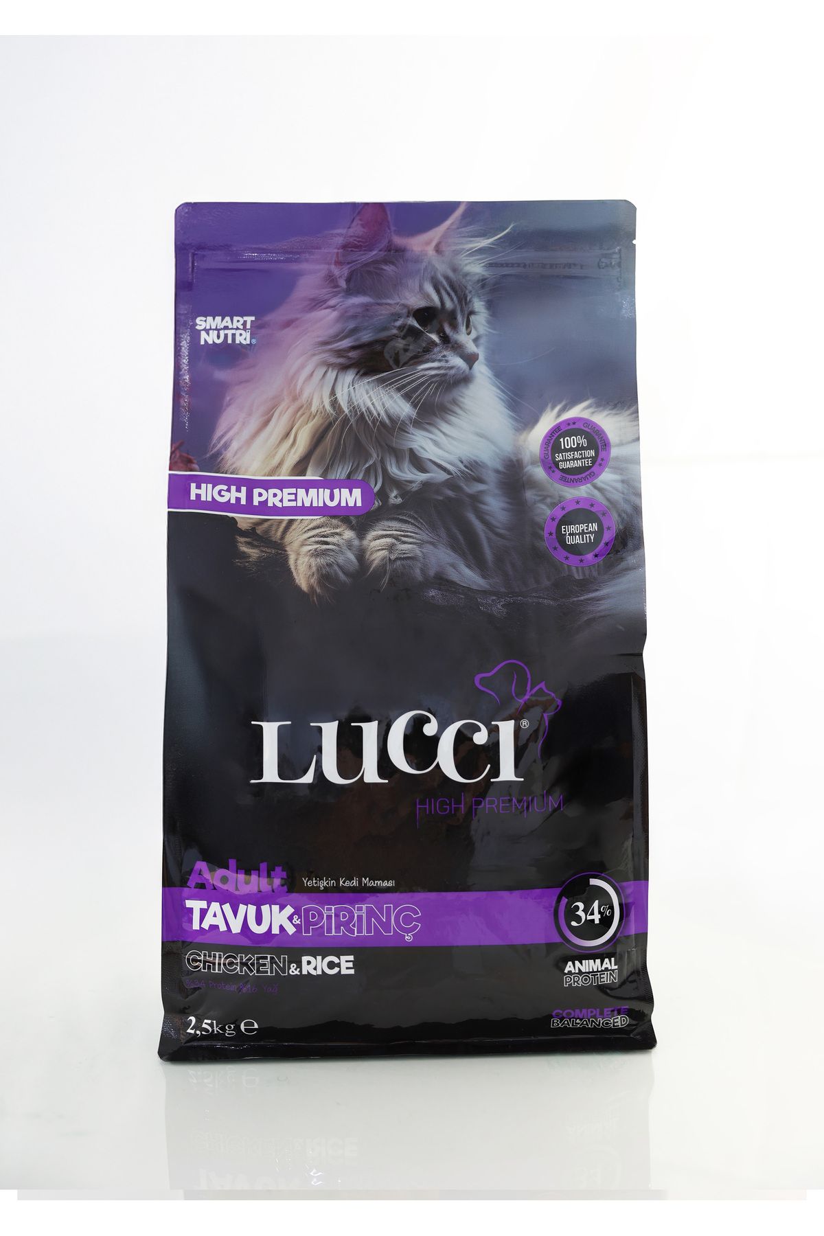 lucci Tavuk Etli Kedi Maması 2,5Kg