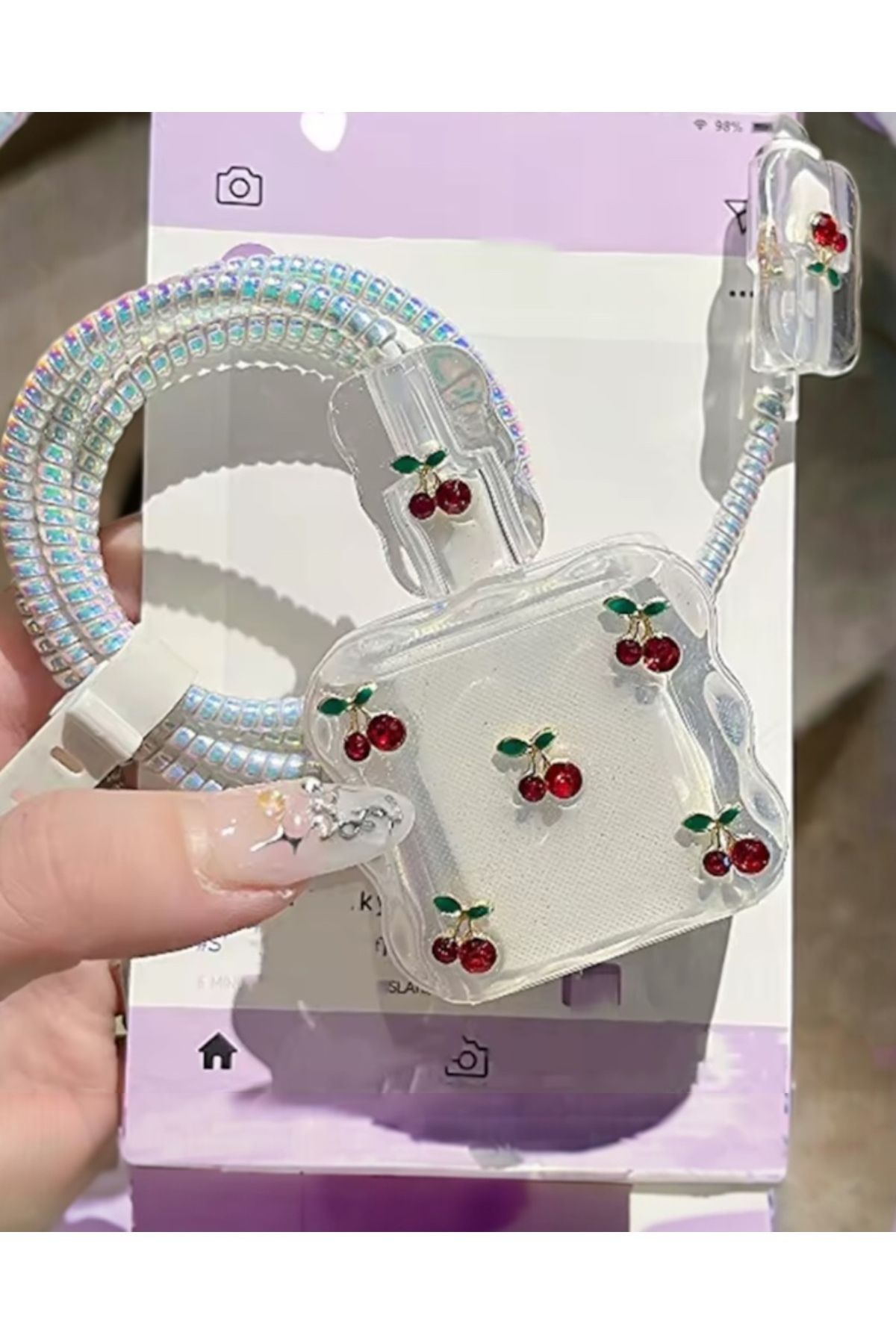 KILIF HOUSE Iphone Yeni Nesil 18 / 20 W Şarj Cihazı Uyumlu Şarj Koruma Seti