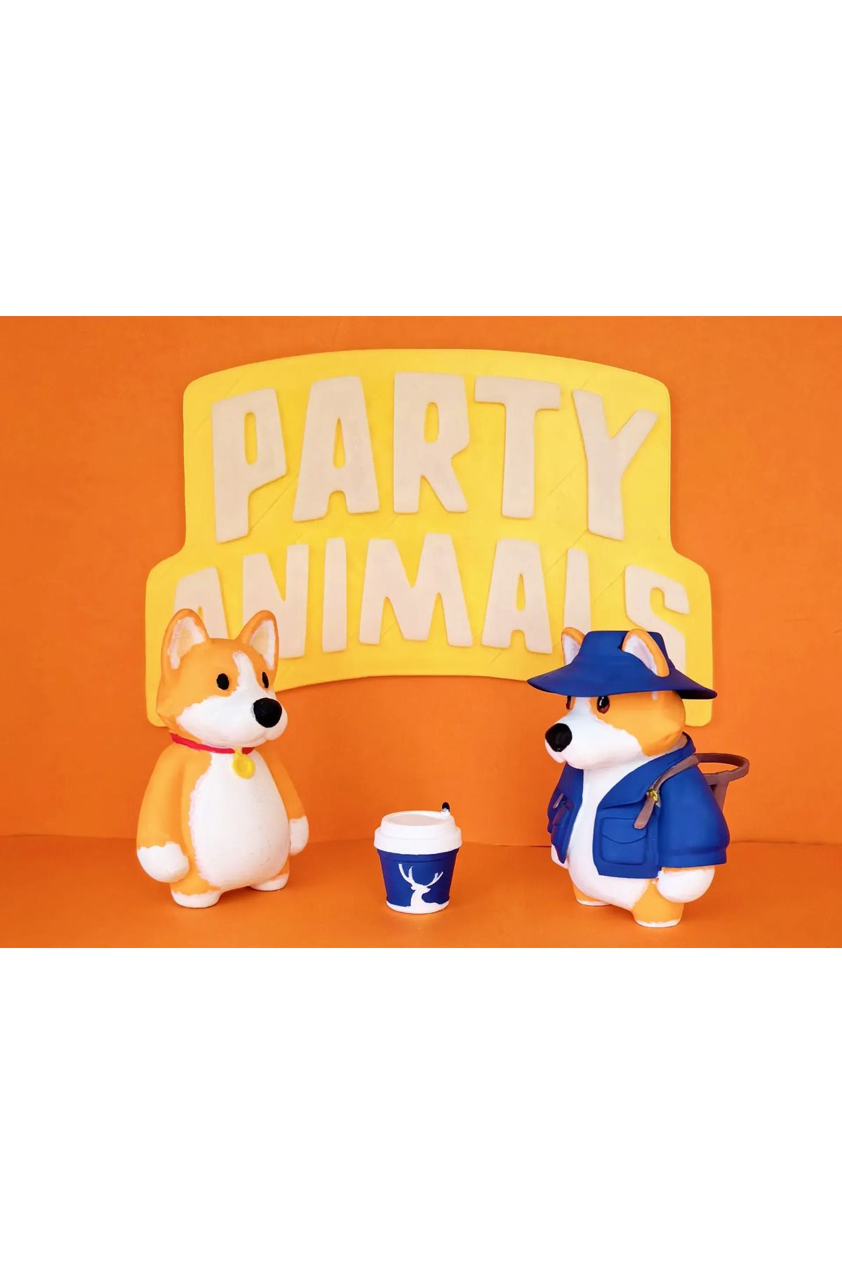 Phigo Beast Party 28 Nemo Figür – 15 cm Plastik | Luckin Coffee Özel Seri