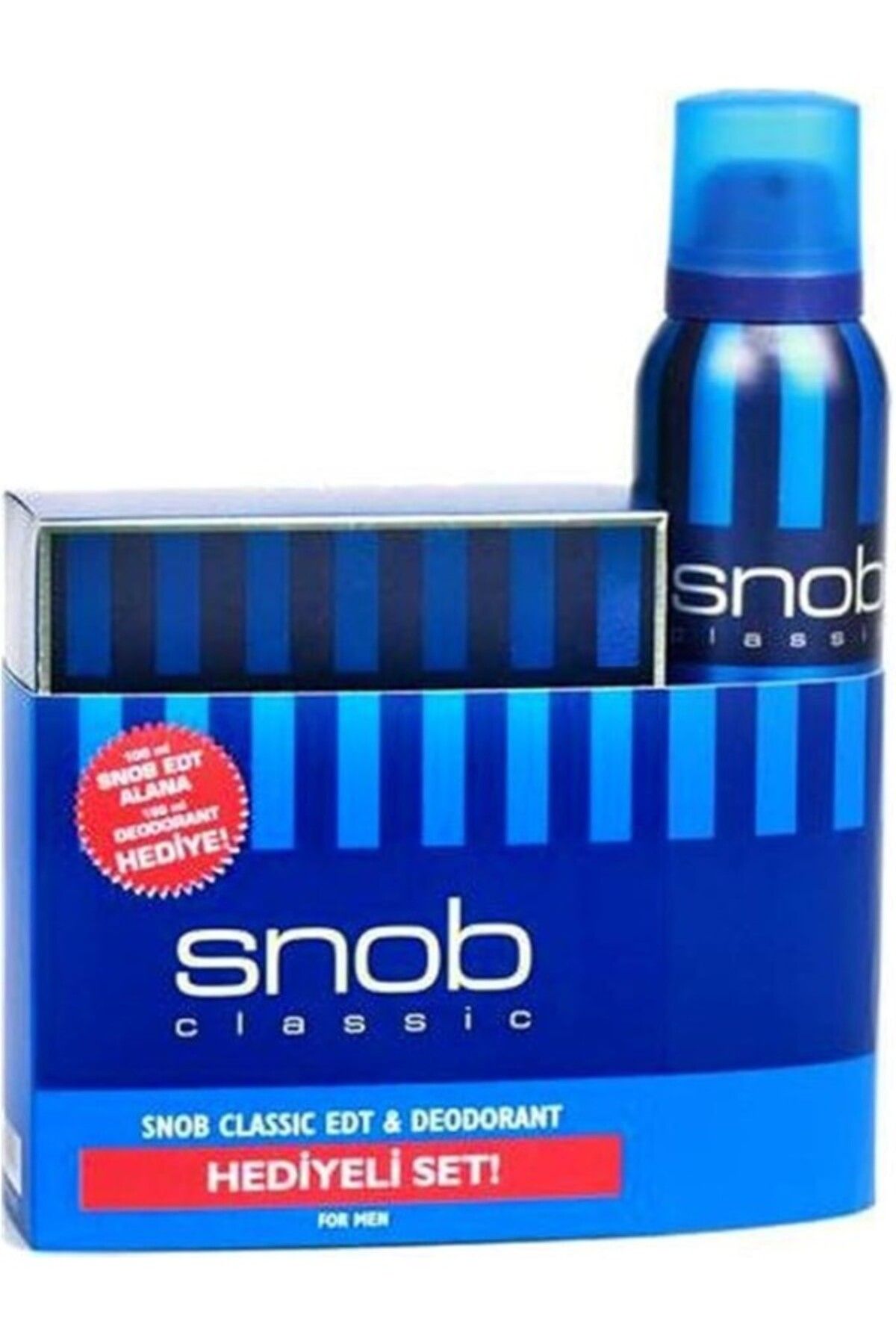 ShopZum Snob Classic Edt+Deodorant Gift Set, 250 Ml
