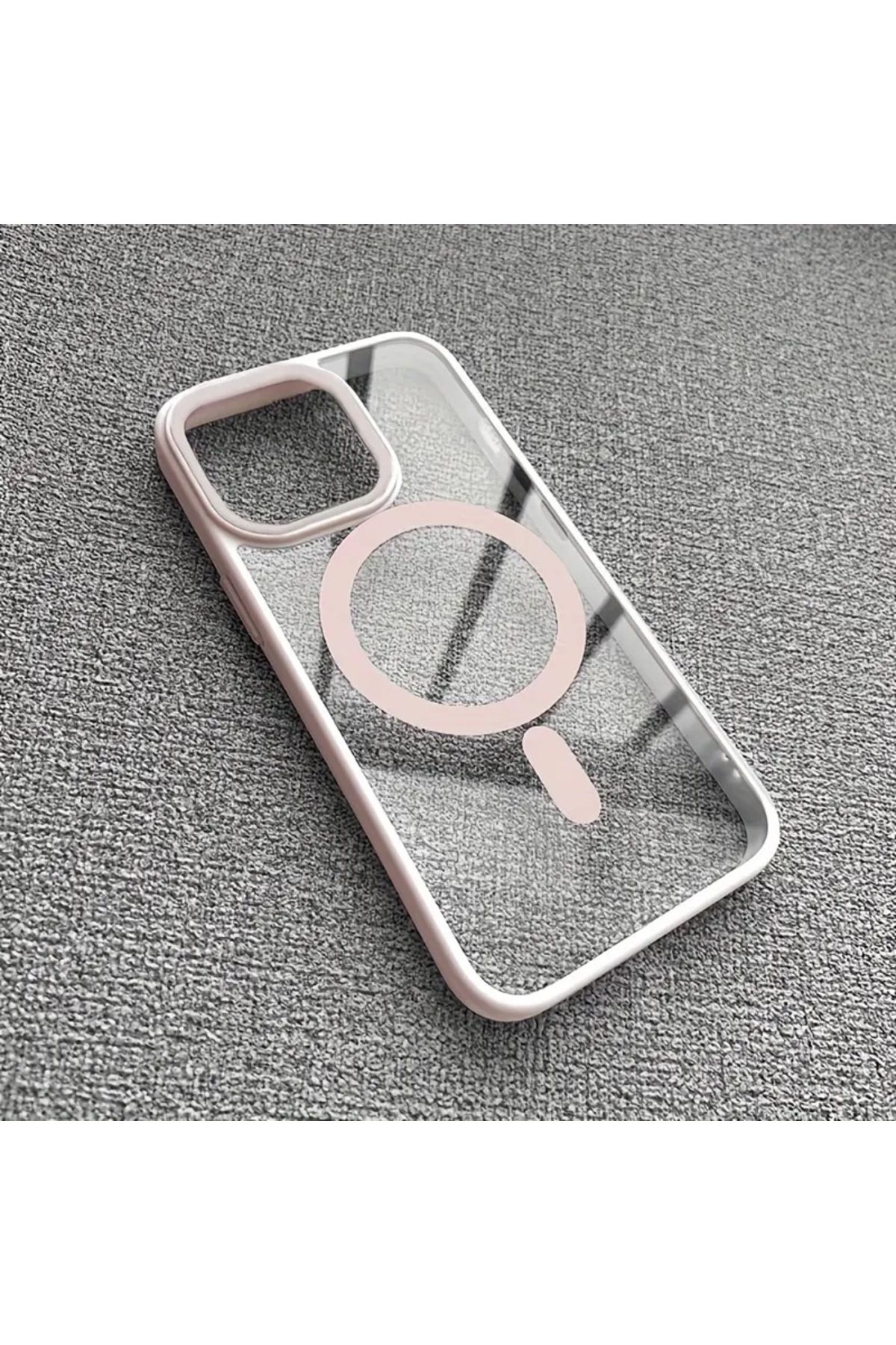Digimanya Iphone 16 Pro Uyumlu Kılıf Magsafe ve Şeffaf