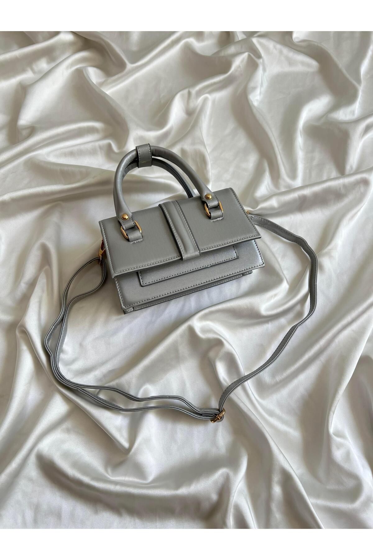 Mia Collection İdol Model El Ve Kadın Omuz Çantası Gümüş